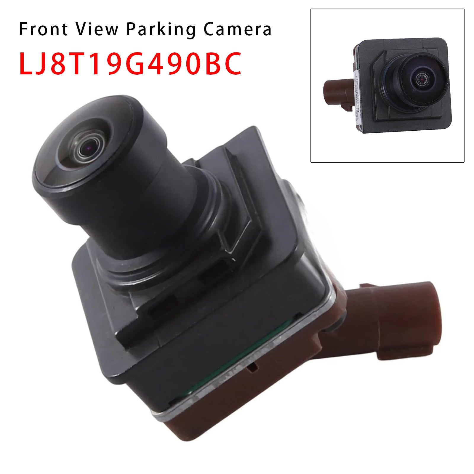 Fotocamera d&Assistenza al parcheggio anteriore per Ford F-150 Mustang Mach-E 2021-2022 (LJ8T19G490BC)