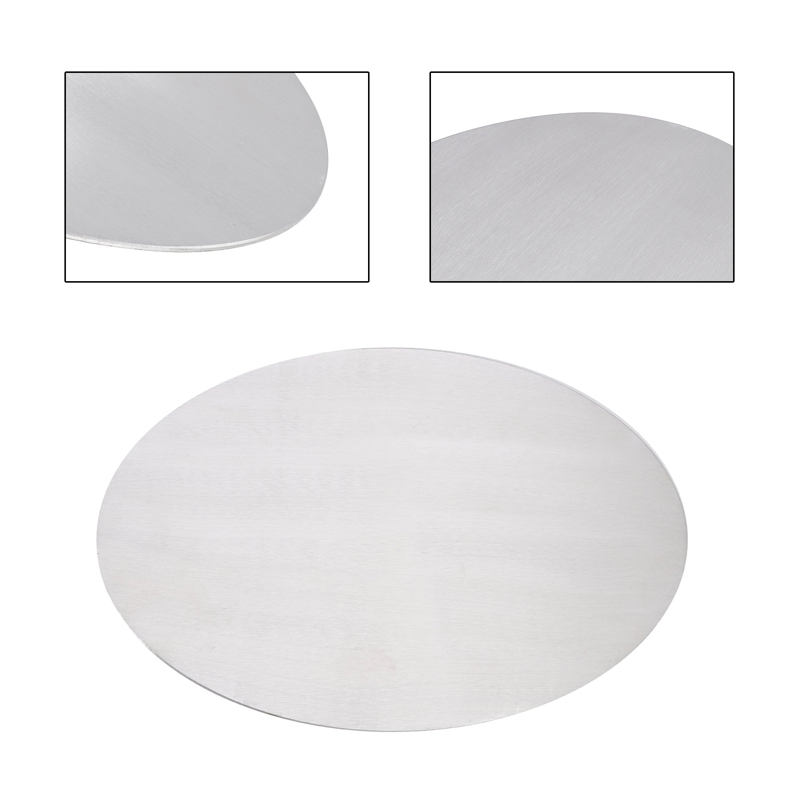 Oval Virgin Ovalna registrska tabla v aluminijasti zlitini, da se sestavite, univerzalna prilagoditev za motocikle