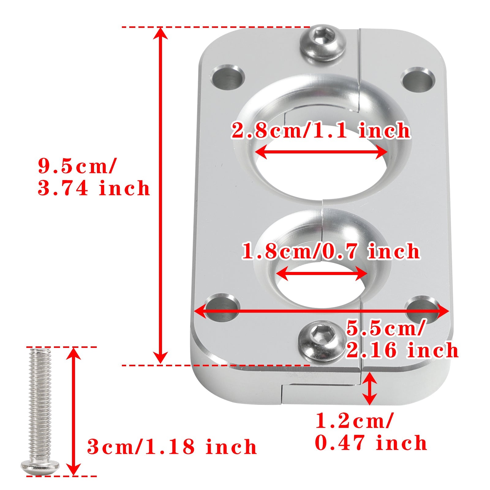 Paso de firewall Terminator: elimina Grommet 01232023 para Holley