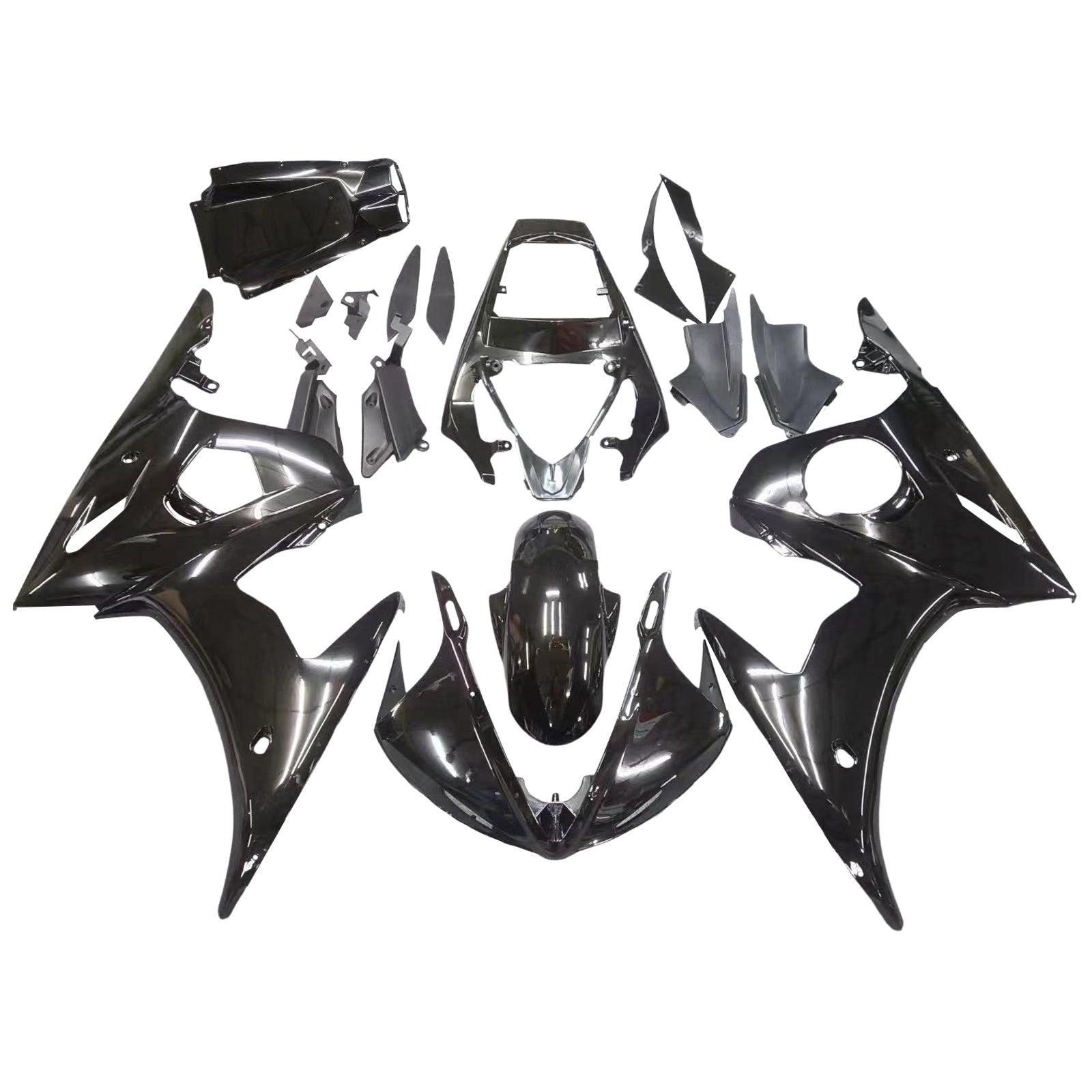 Injection Fairing Kit Bodywork For Yamaha YZF R6 2003-2004 R6S 2006-2009 4#