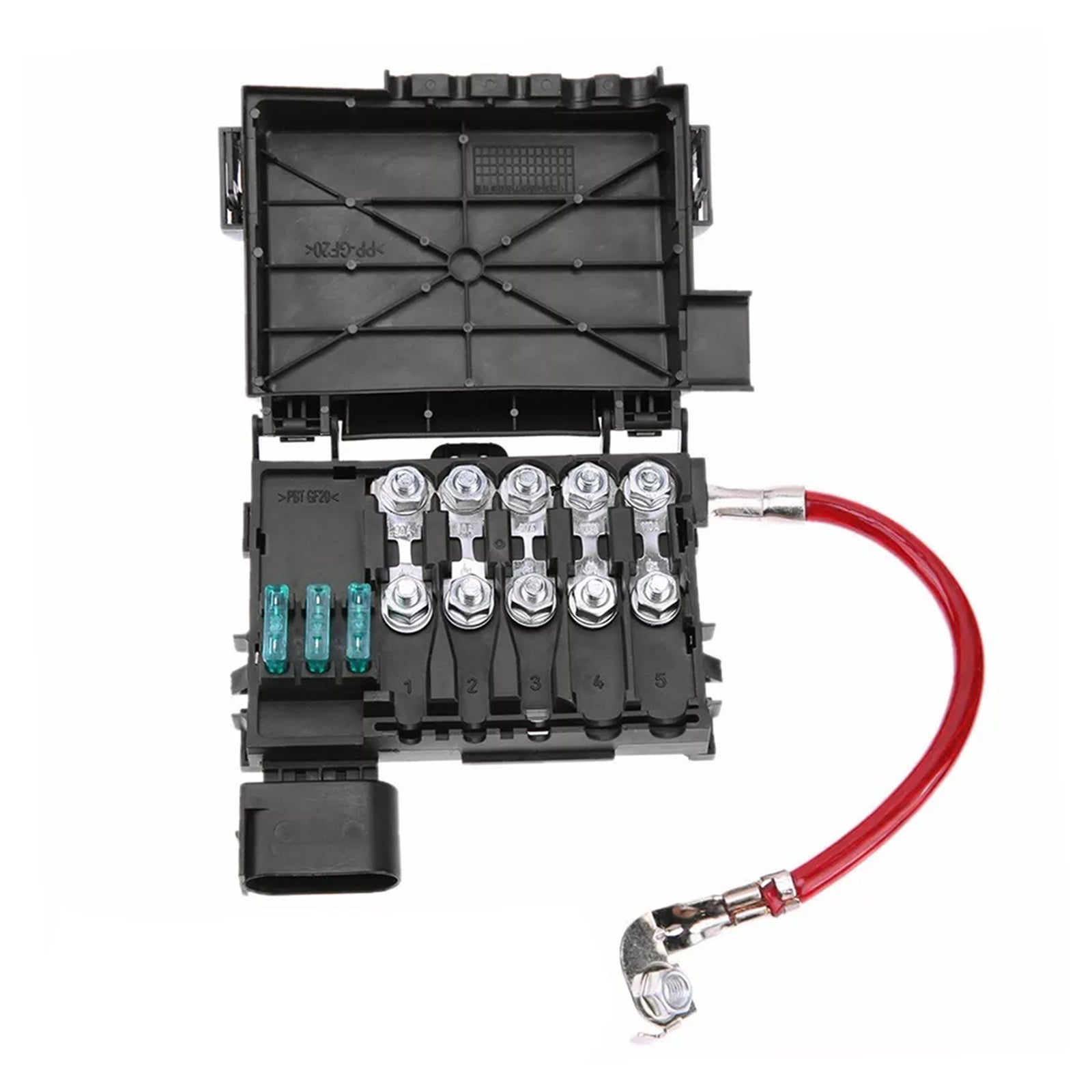 Zekeringkast voor batterijterminal 1J0937550A voor VW Jetta Golf Mk4 Beetle 1999-2004