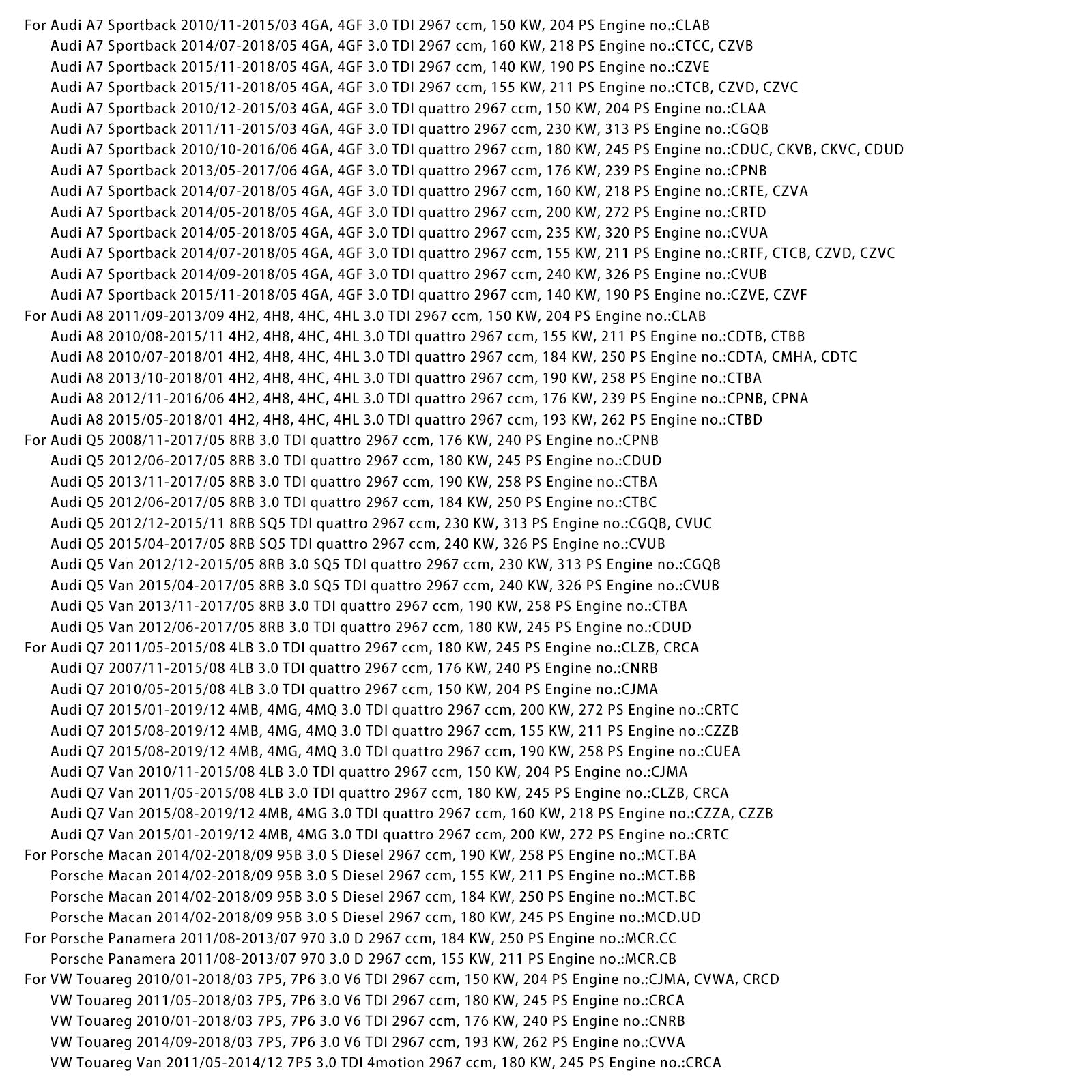 Korbowód 059198401N 059198401H dla Audi Porsche VW 3.0 CCLA CDTA CDTB CDTC