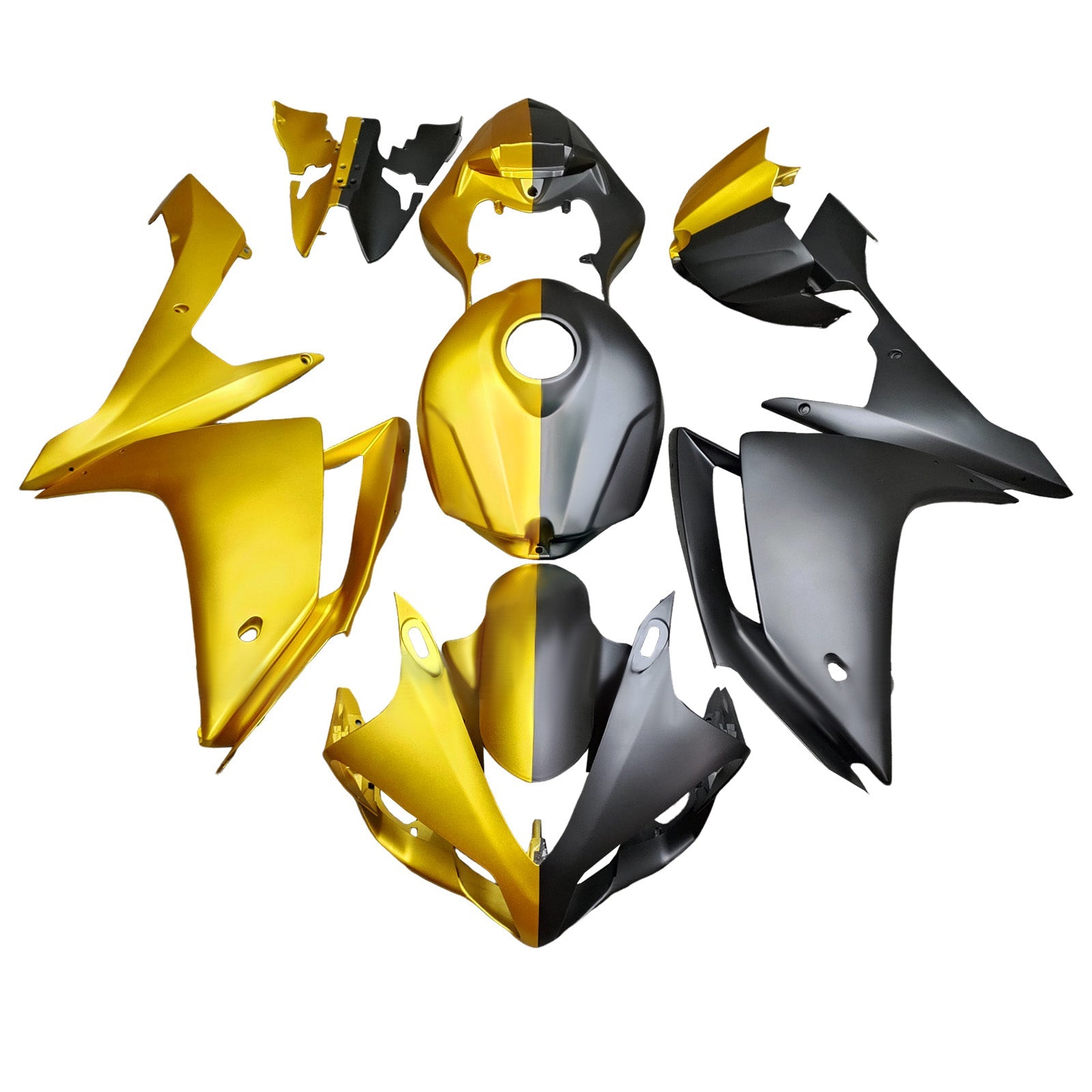 Kit carenatura iniettata in plastica ABS per Yamaha YZFR1 YZF-R1 2007-2008