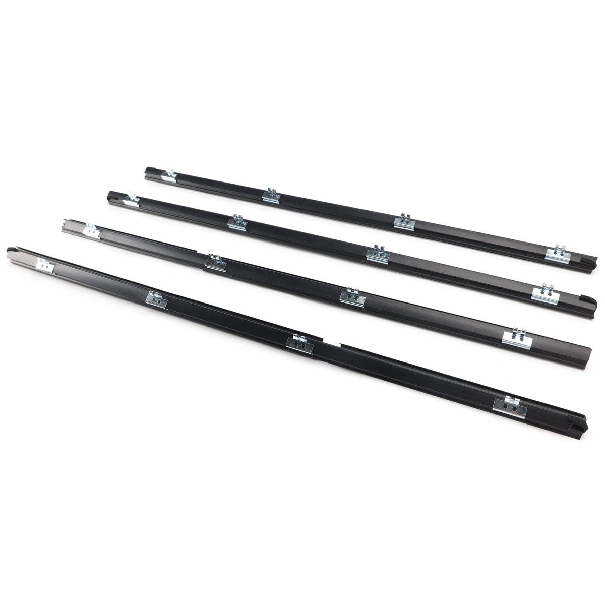 Joint d'étanchéité de fenêtre (4 pièces) pour Lexus RX350 (2007-2009) - Référence : 68172-48032