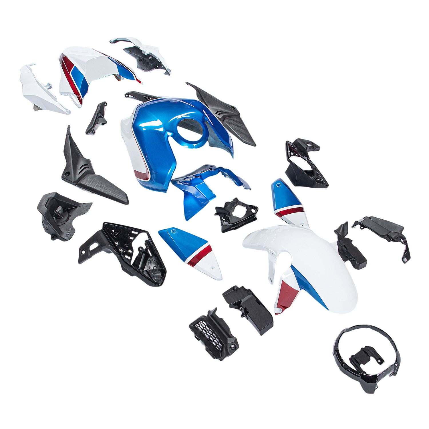 Carénage de moulage par injection en plastique ABS adapté pour Honda CB 650 R CB650R 2021-2023 12#