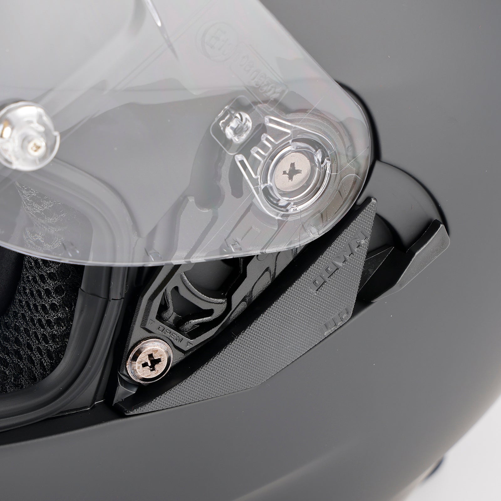 Casque moto intégral DOT pour adulte, orange et noir mat