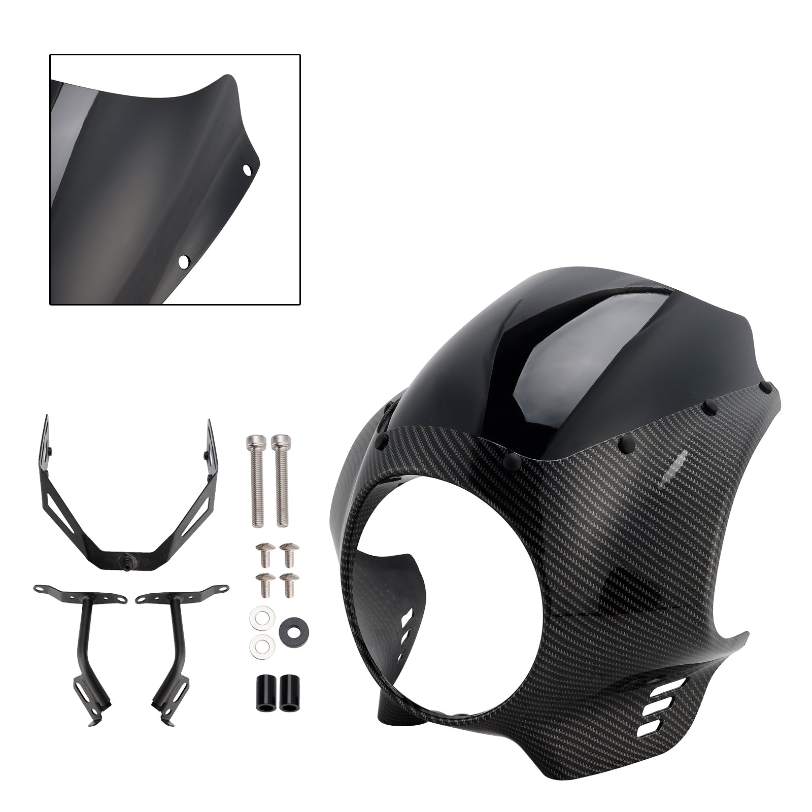 Parabrisas y carenado de faro para Yamaha XSR900 (2022-2025)