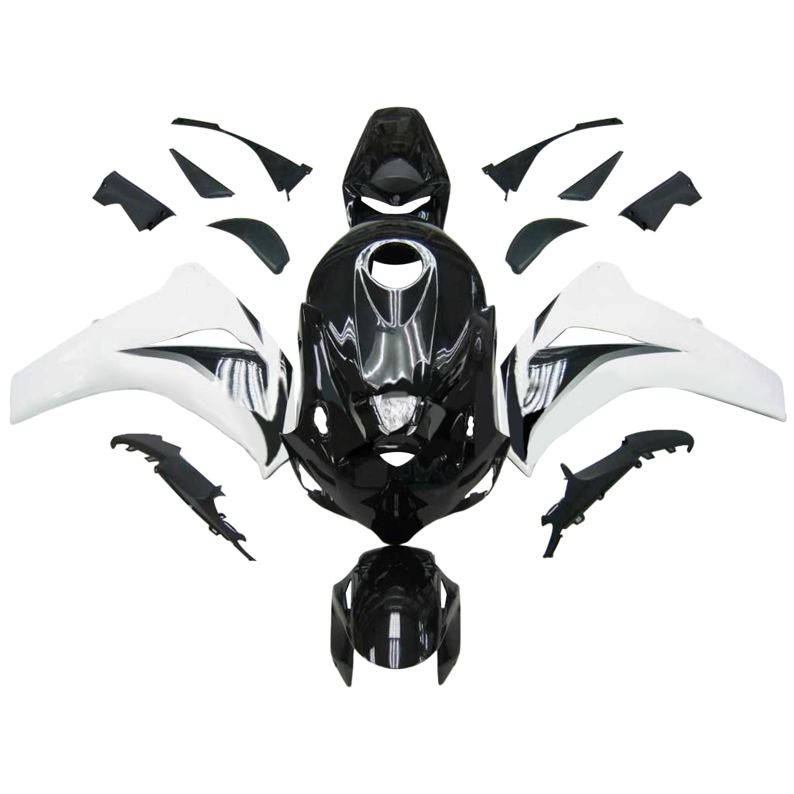 Kit de carénage injecté en plastique ABS pour Honda CBR1000RR 2008-2011