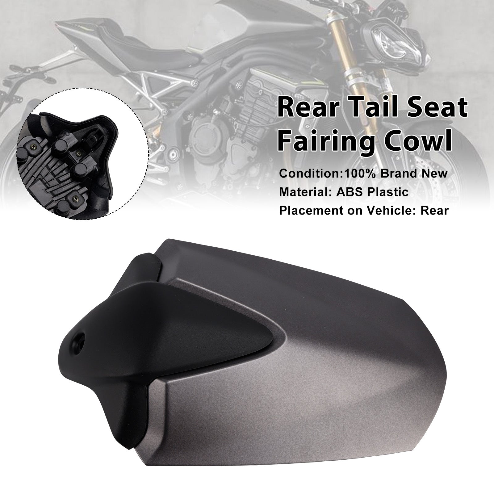 Carénage arrière de selle pour Speed Triple 1200 RS (2021-2024)