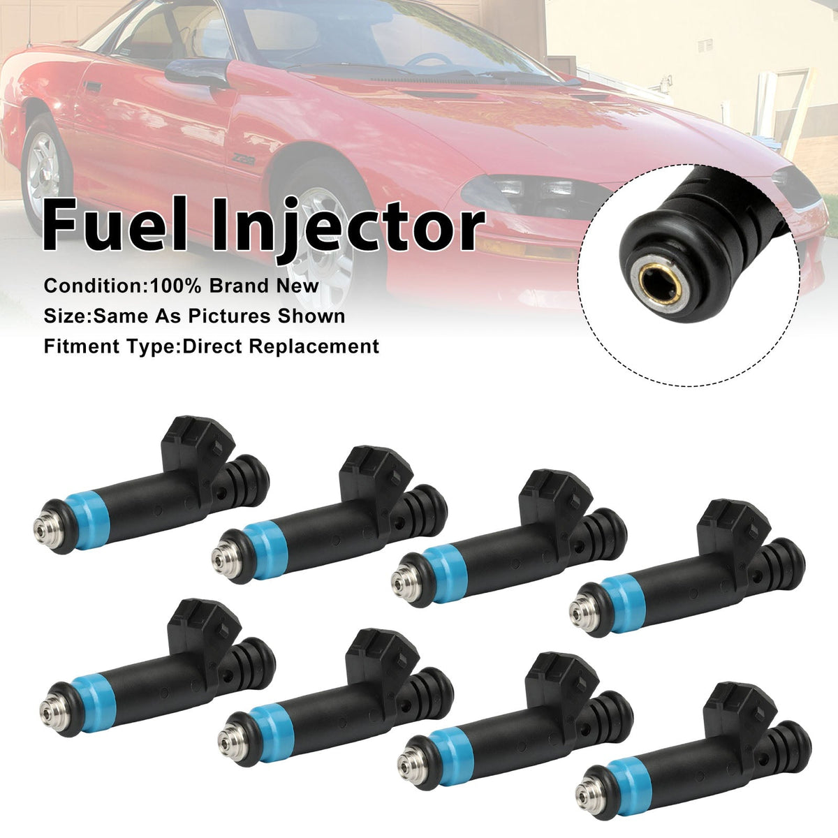 1994-2002 Voor Pontiac Firebird Trans Am 5.7L V8, 8 Brandstofinjectoren FI114991