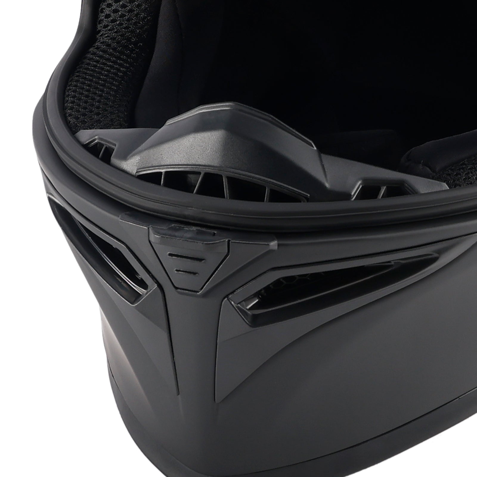 Casque moto intégral DOT pour adulte, orange et noir mat