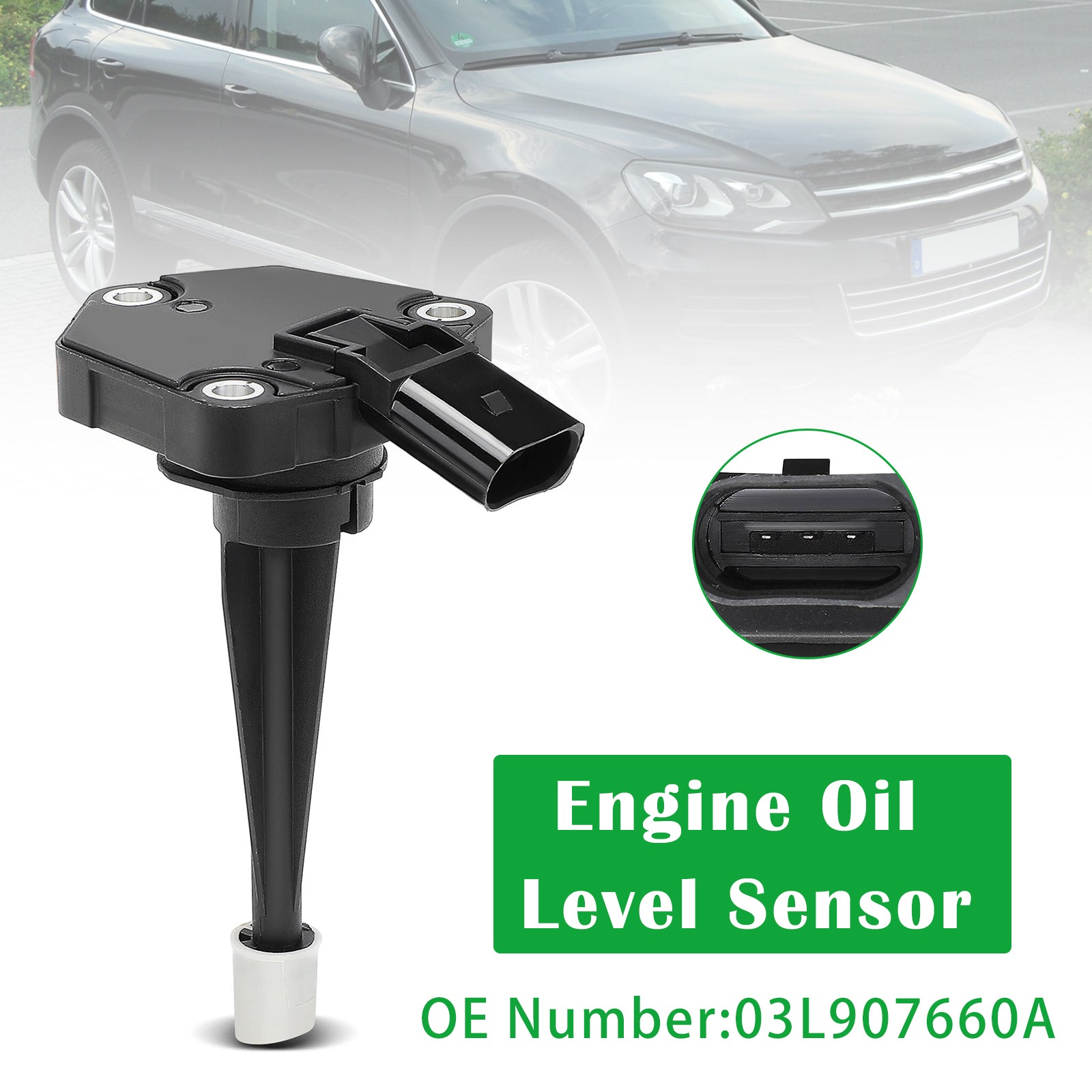 Sensore livello olio motore 03L907660A per Audi A4 A5 A8 Q5 e VW Amarok Transporter