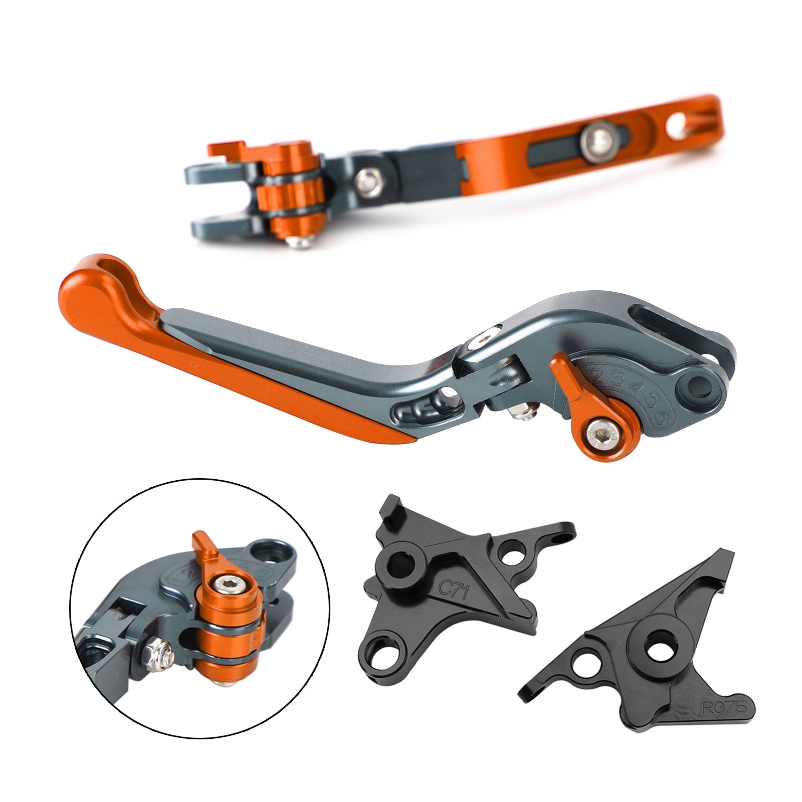 Levier de frein d'embrayage réglable pour BMW R NINE T /PURE/RACER 2017-2023