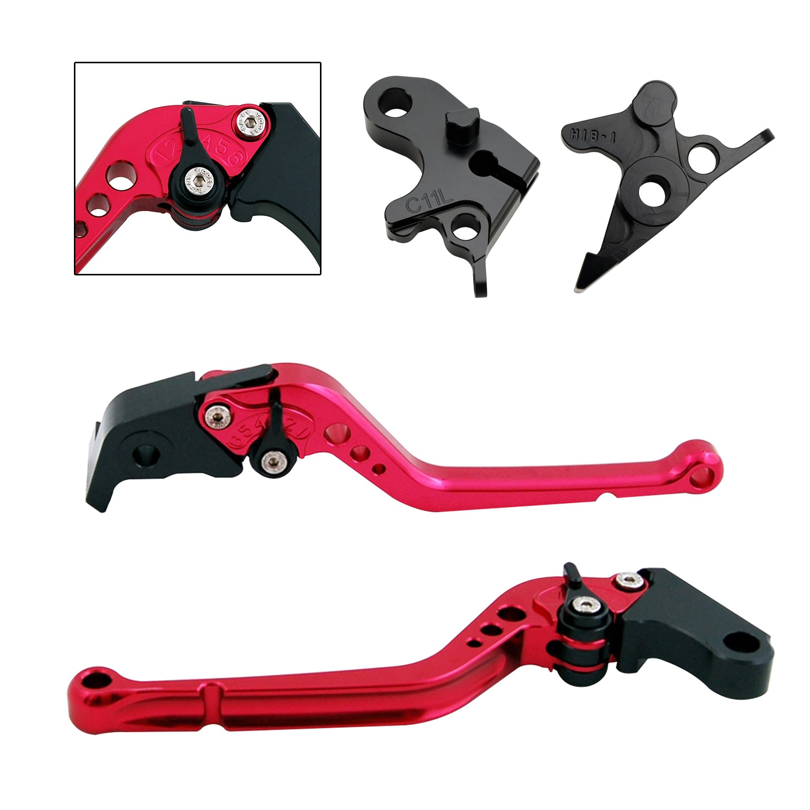 Długa dźwignia hamulca i sprzęgła dla Honda CRF1100L Africa Twin 2020-2021