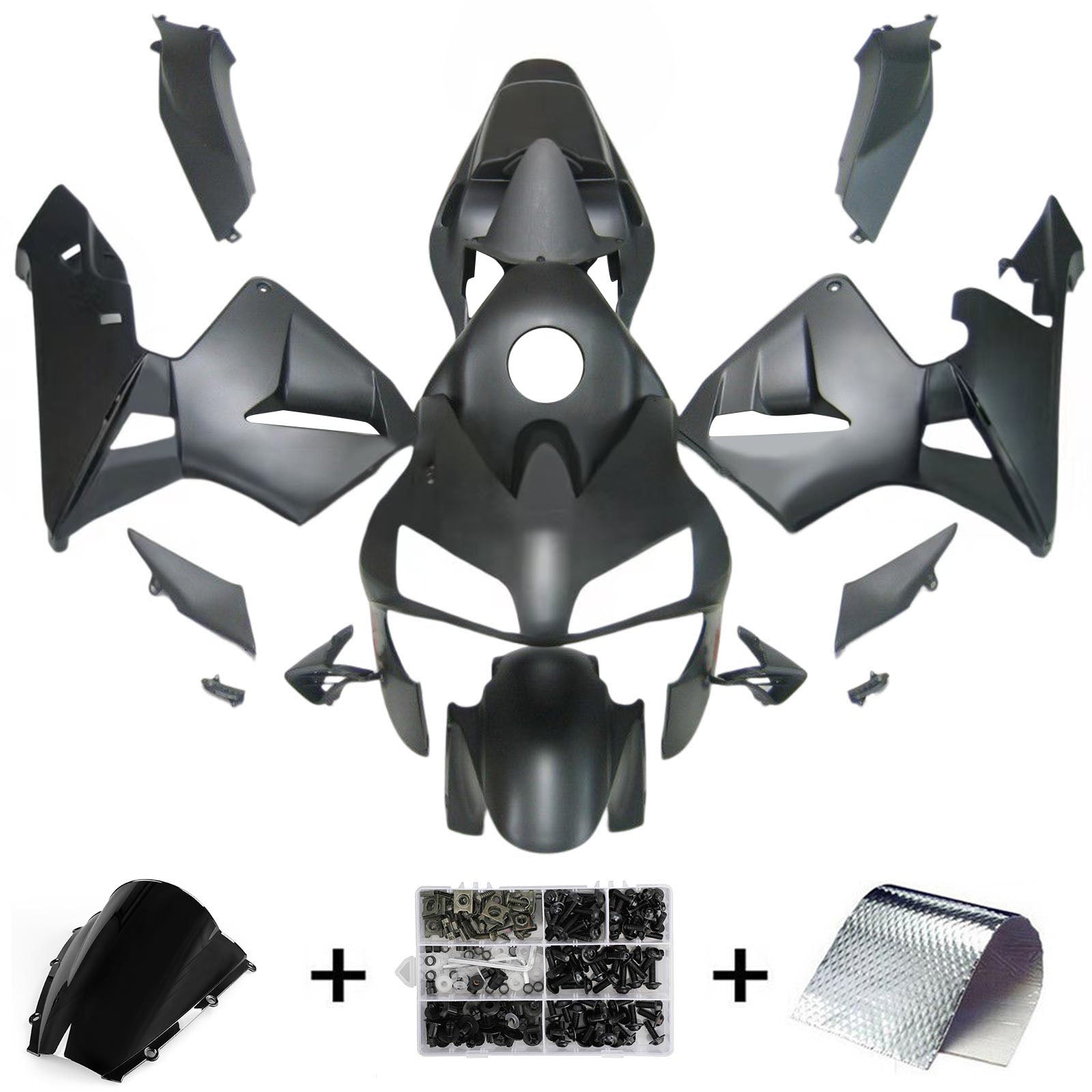 Kit de carénage par injection, carrosserie en plastique ABS pour Honda CBR600RR 2003-2004 F5