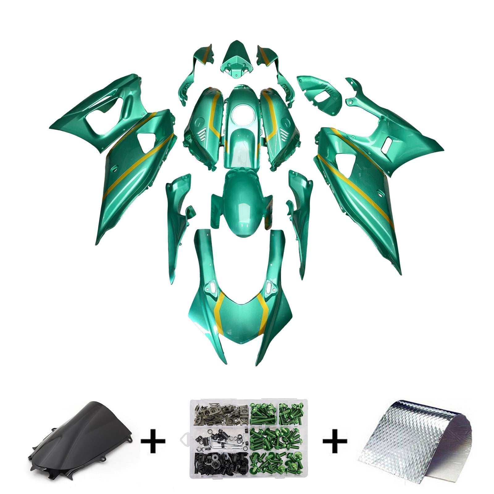 Kit carena iniettata in plastica ABS per Yamaha YZF-R7 2021-2025