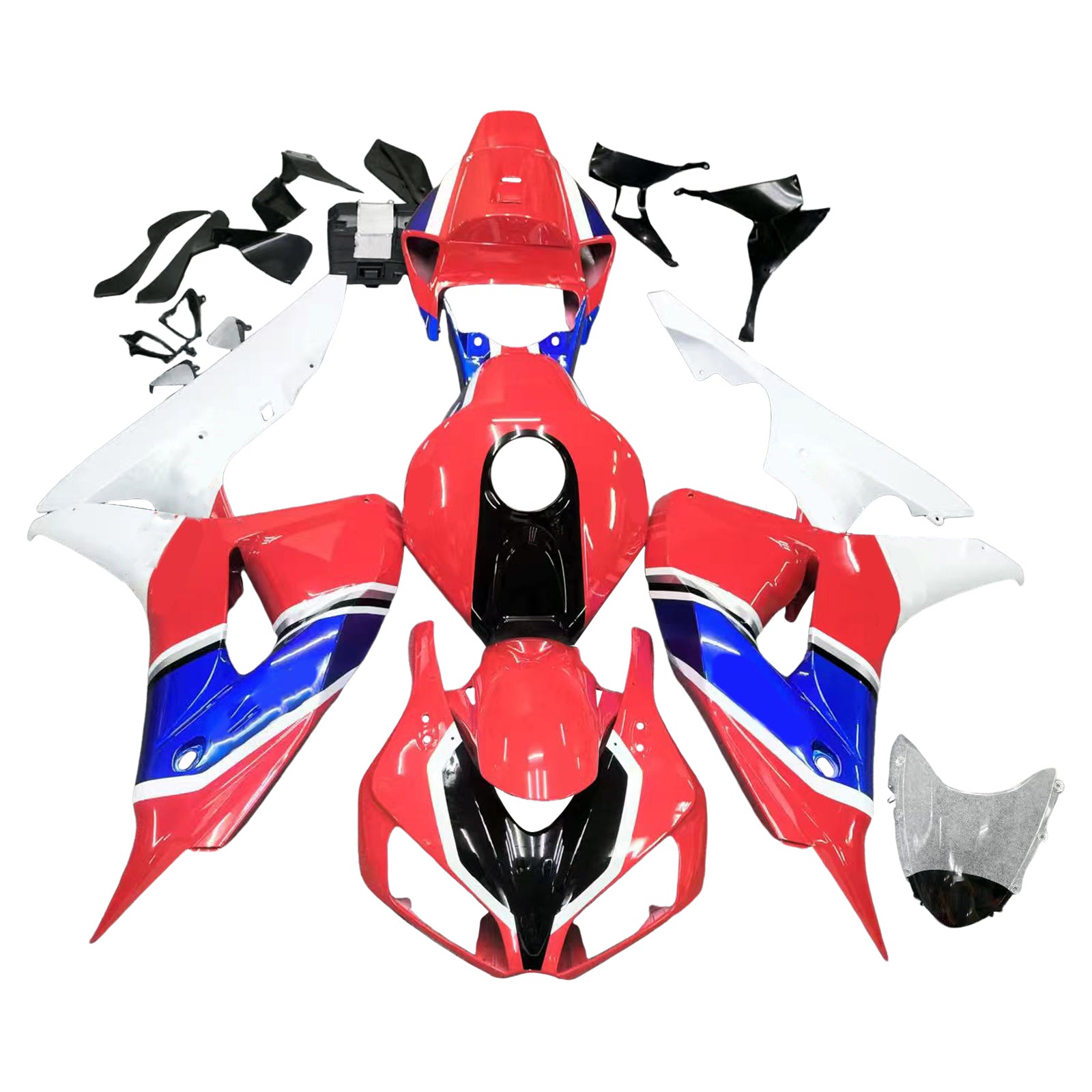Kit de carénage injecté en plastique ABS pour Honda CBR1000RR 2006-2007