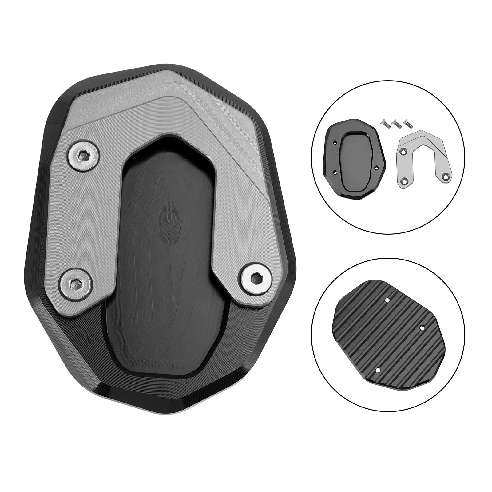 Agrandir Béquille Latérale Extension Plaque pour Ducati Scrambler 800/1100 15-20