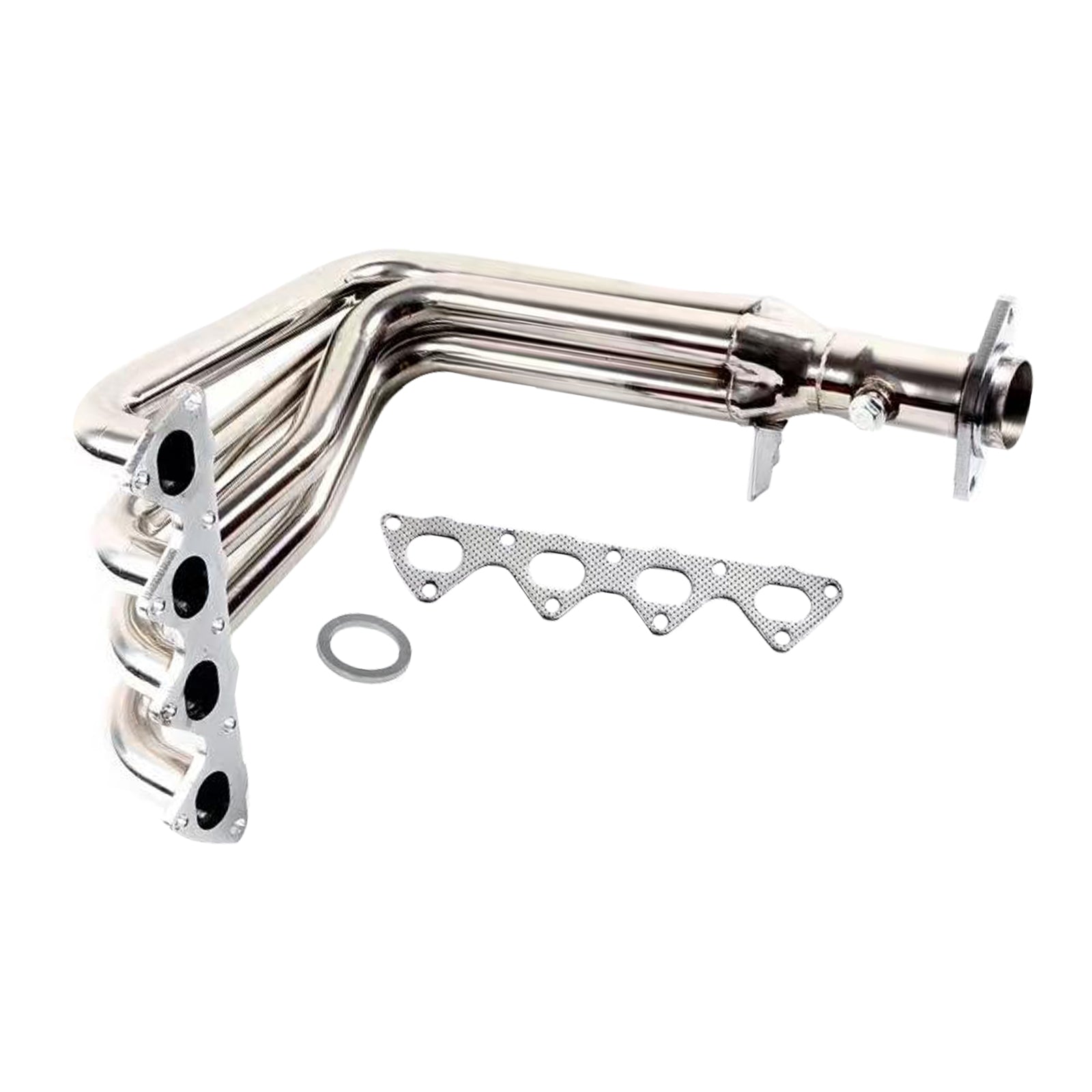 Kolekcjoner&Układ wydechowy ze stali nierdzewnej do Hondy Civic Del Sol 1.6L 4-w-1 1994-1997