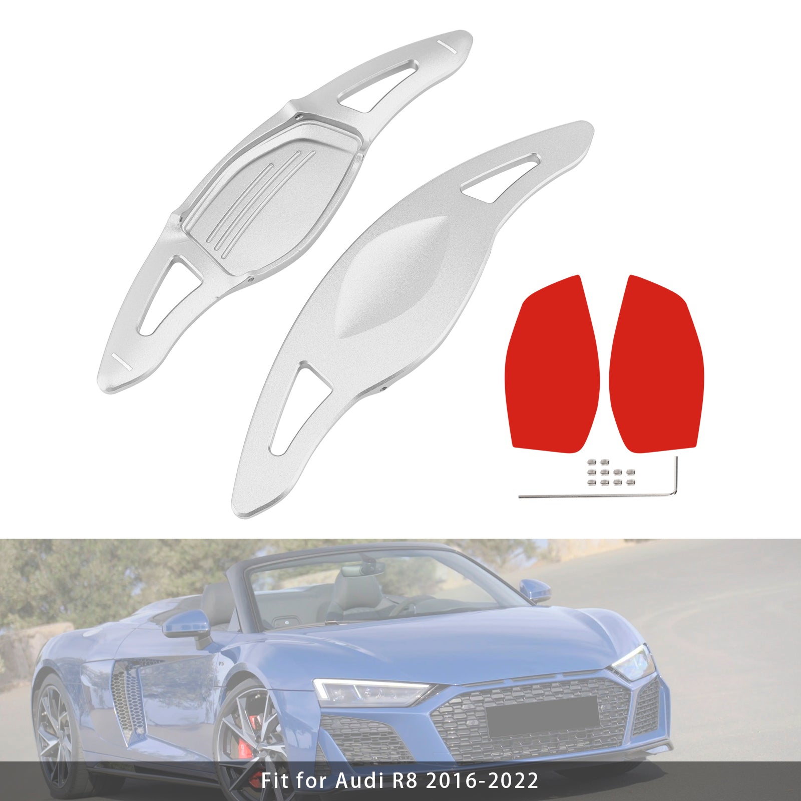 Razširitev volanskega obroča za spreminjanje hitrosti za Audi RS5 RS3 TT RS aluminij