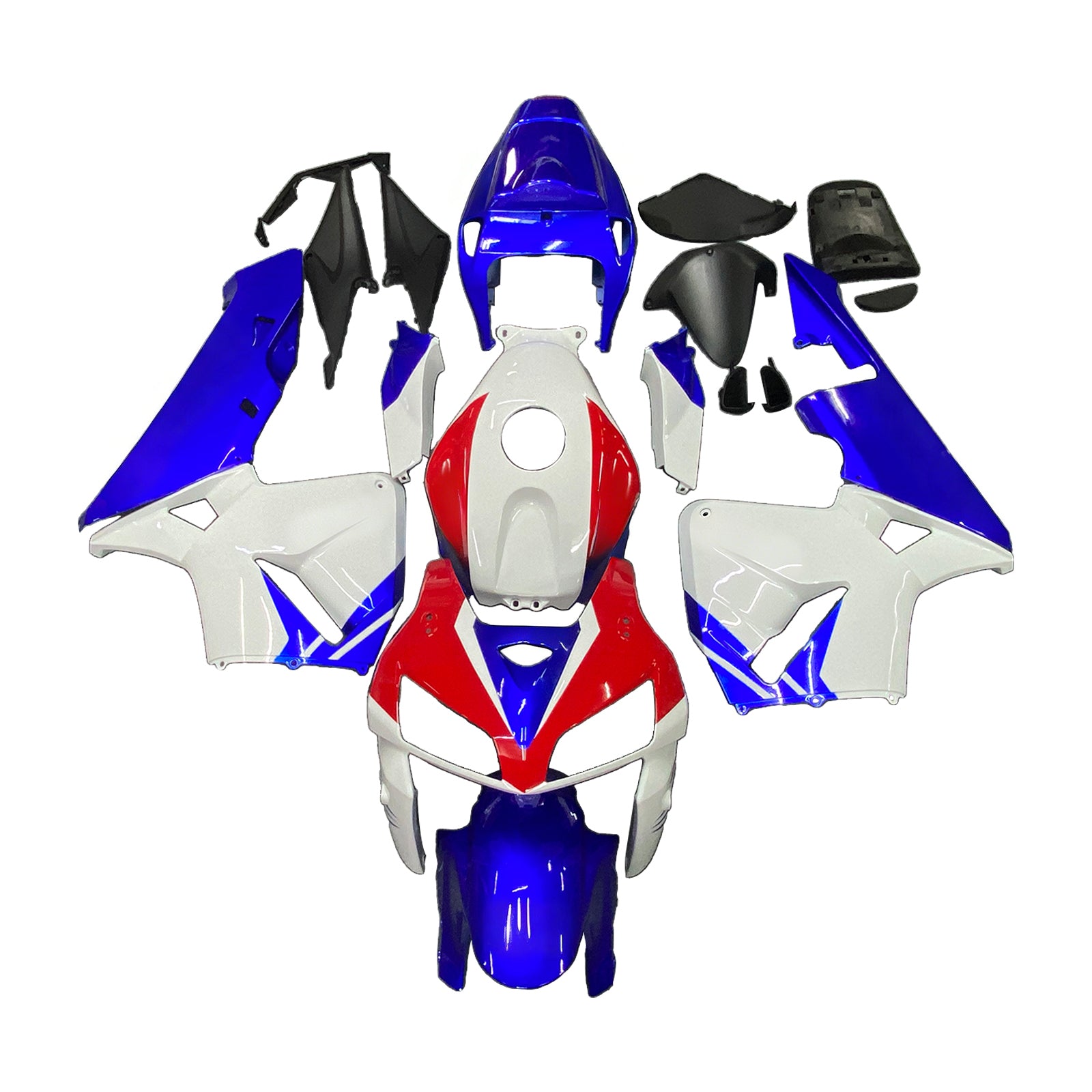 Kit de carénage par injection, carrosserie en plastique ABS, compatible avec la Honda CBR600RR 2005-2006