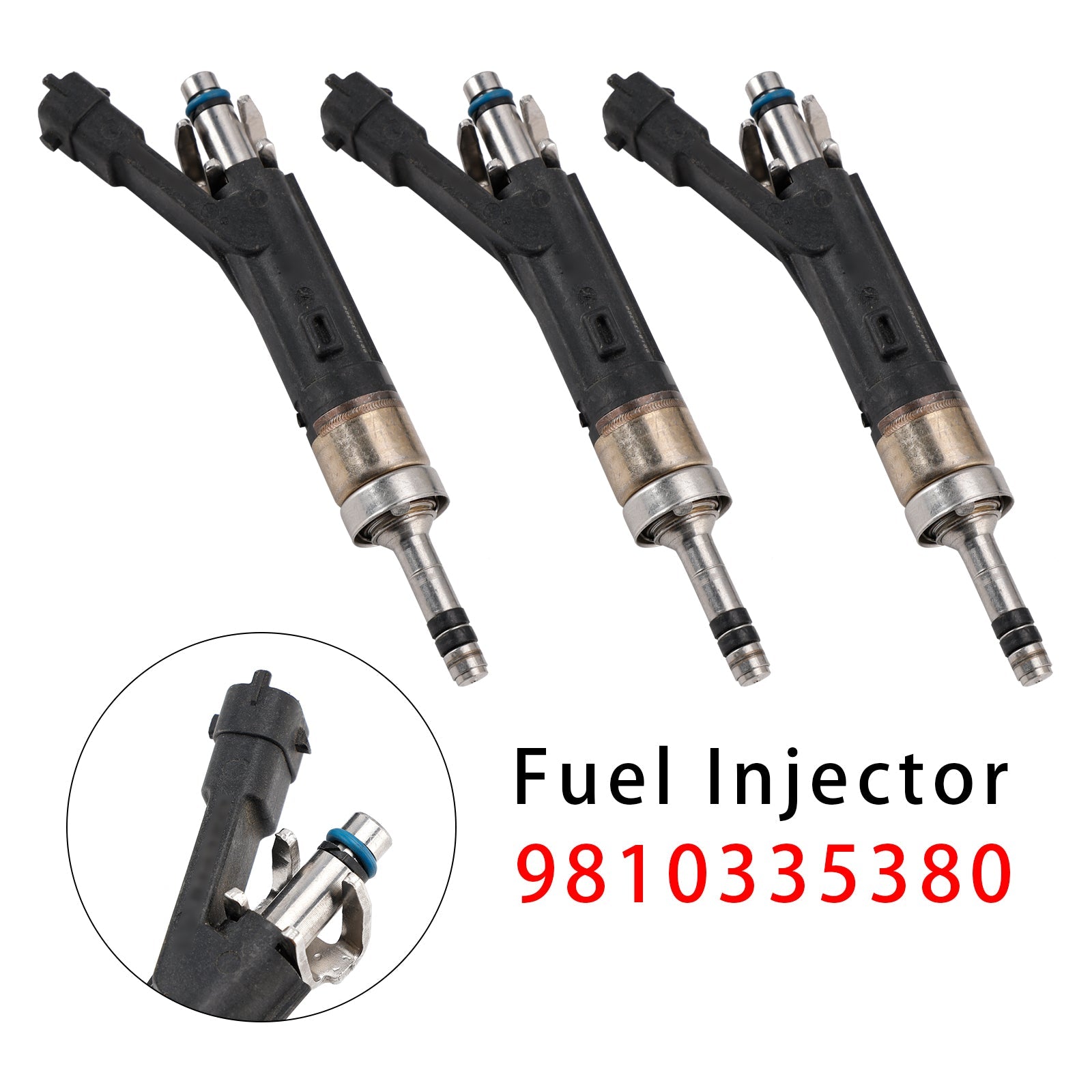 3 Wtryskiwacze Paliwa do Peugeot 208, 308, 3008, Citroen C3, C4, DS3, DS4 9810335380