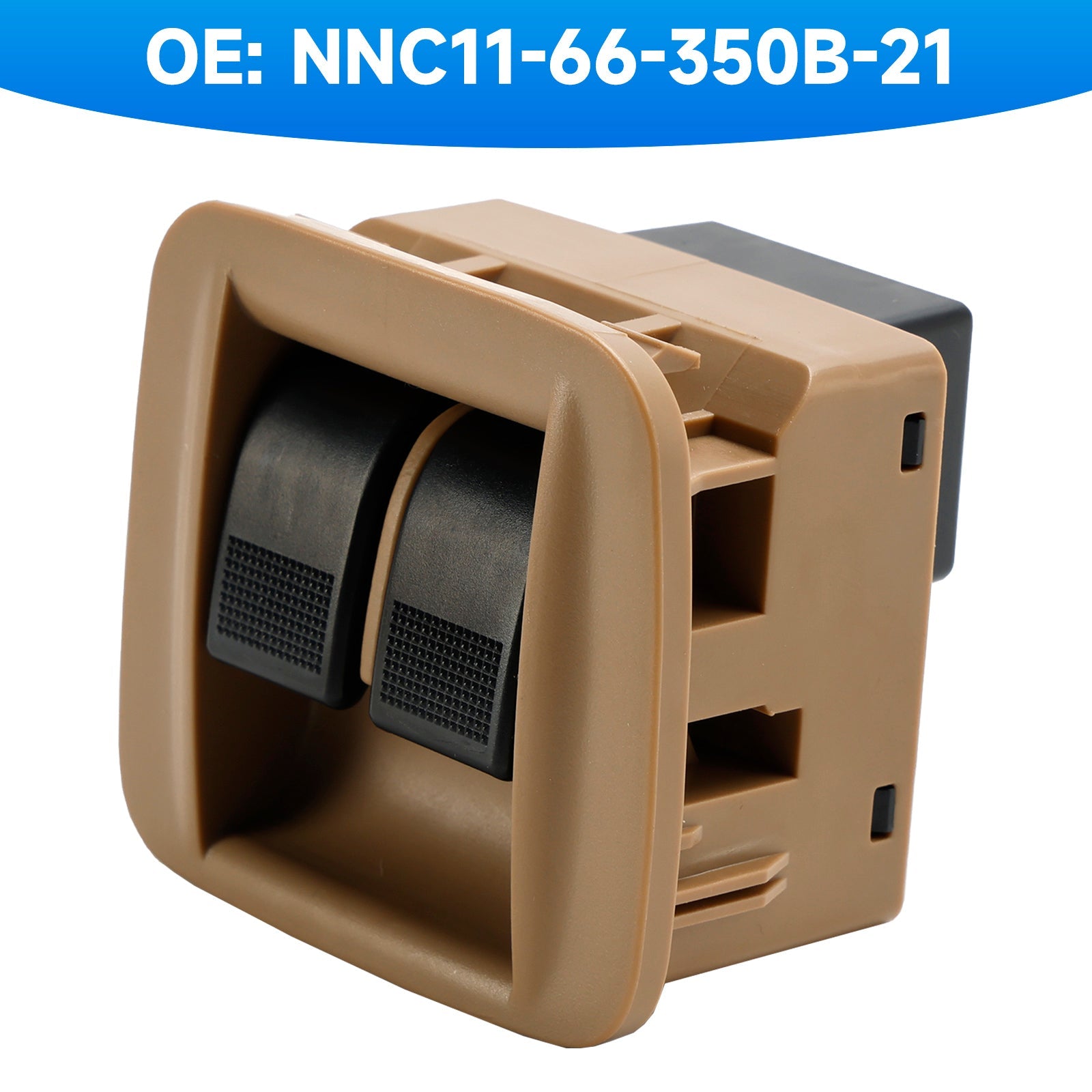 Interruptor de ventana eléctrica de consola central Mazda Miata 1998-2000 NC11-66-350B-21