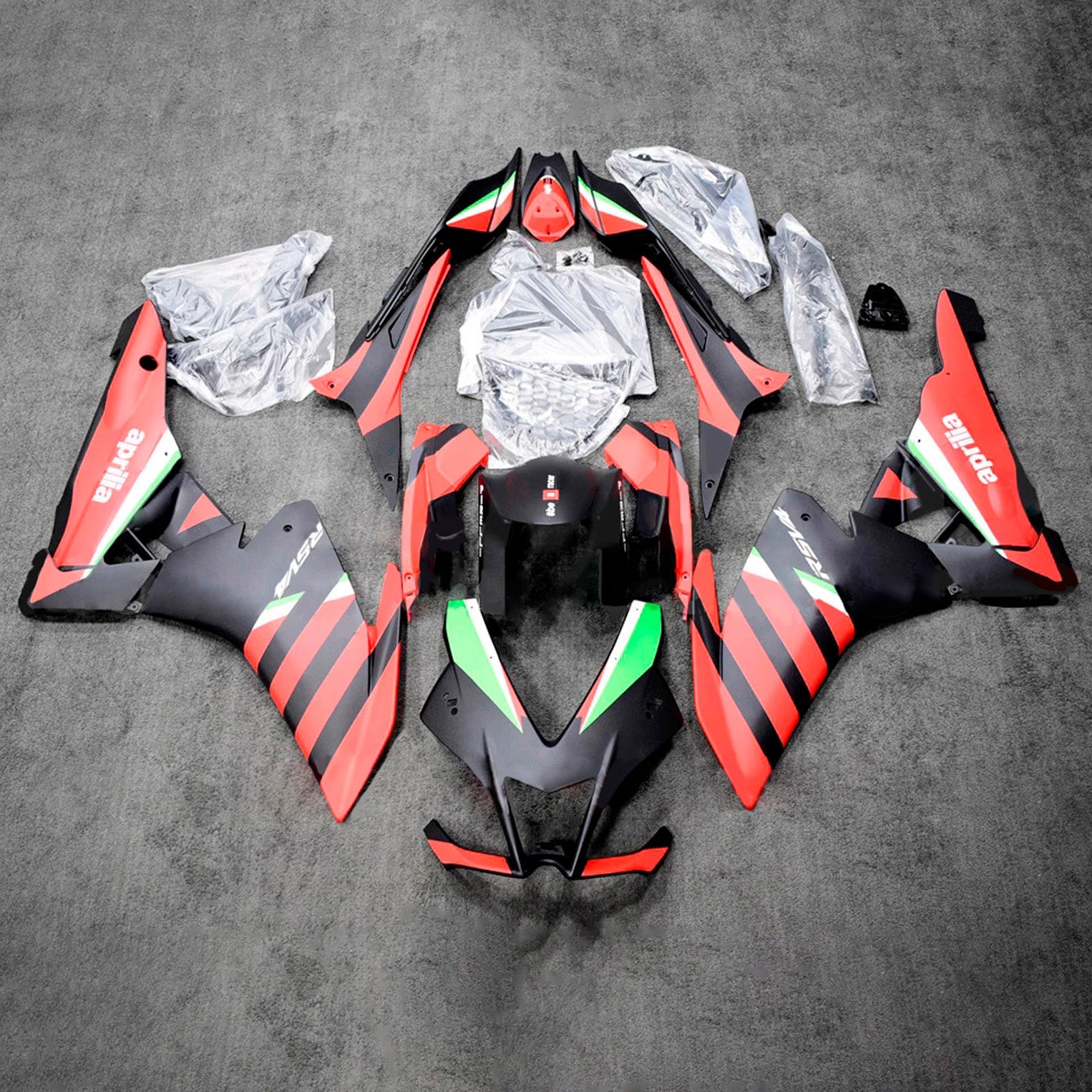 Kit de carénage d'injection Aprilia RSV4 1000 2009-2015 Carrosserie Plastique ABS