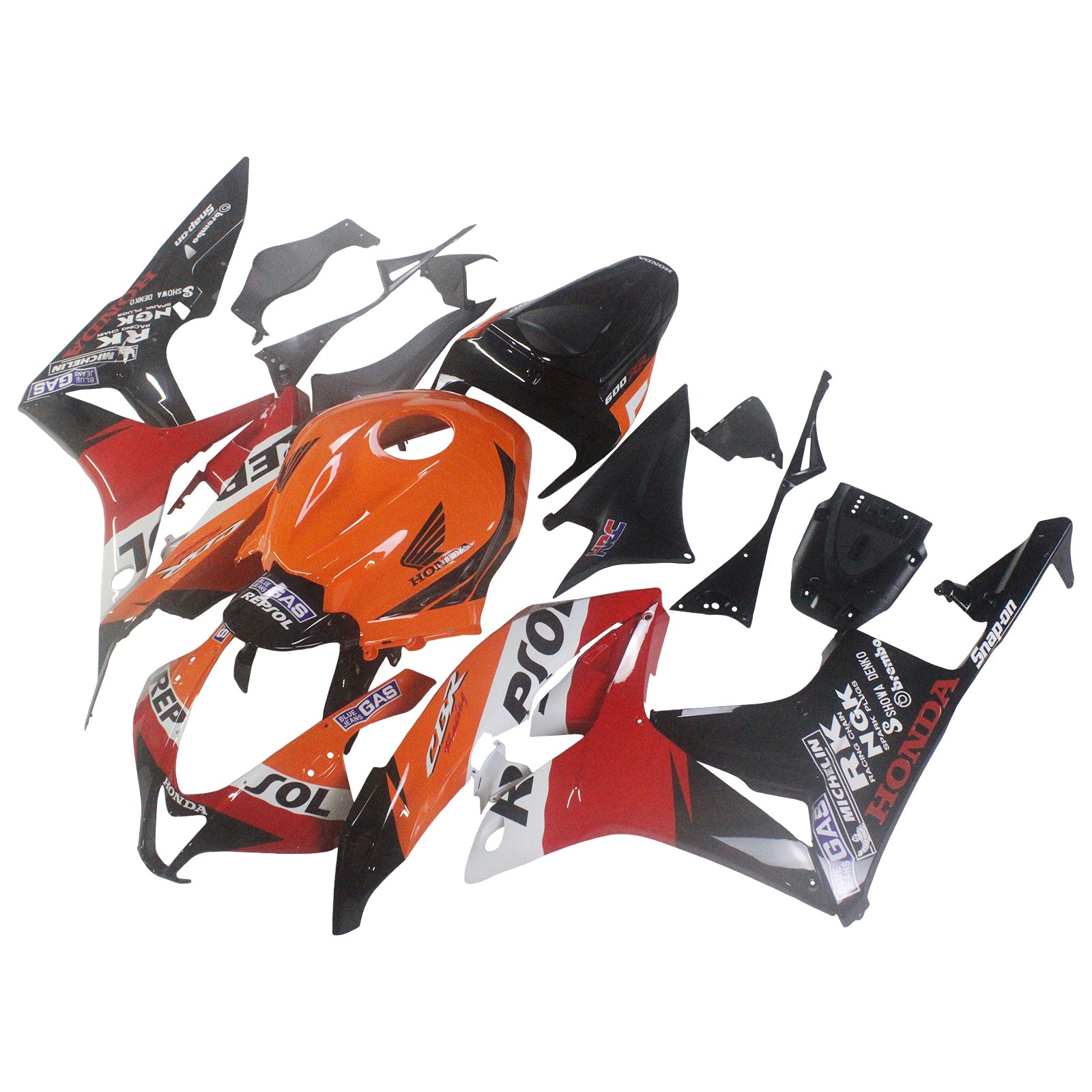 Injekcijski komplet, plastično telo za Honda CBR600R 2007-2008