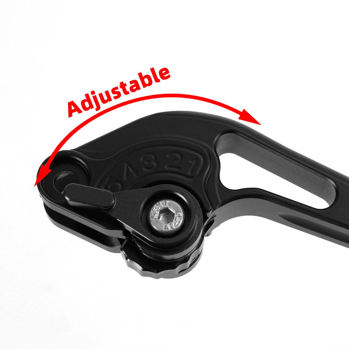Nouveau levier de frein et d'embrayage court compatible avec Suzuki GSF650 GSXR1300 DL1000 Noir