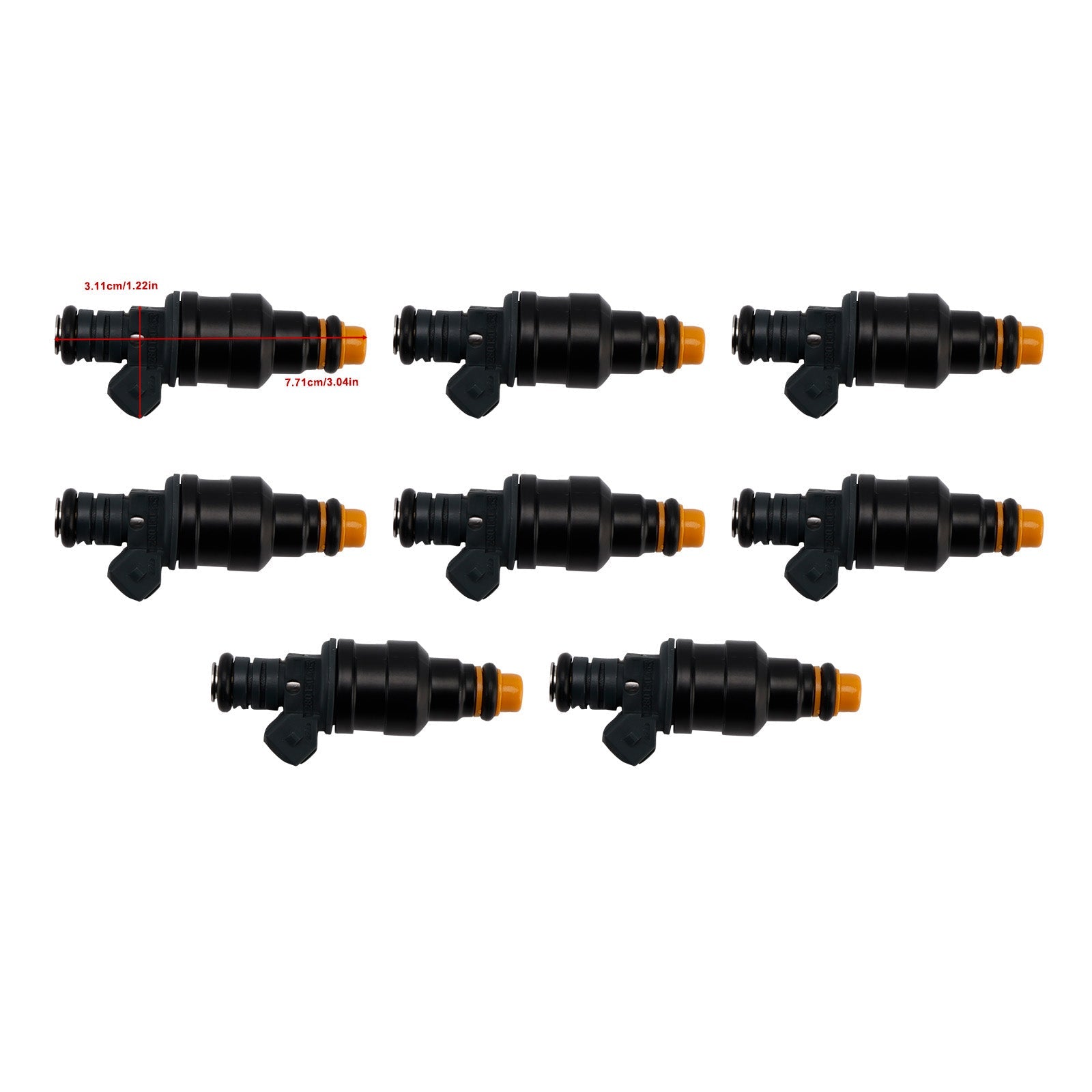 077133551L Compatible avec Audi S6 4.2 Avant Quattro [4A5, C4] 09.1994-07.1997 8 injecteurs de carburant