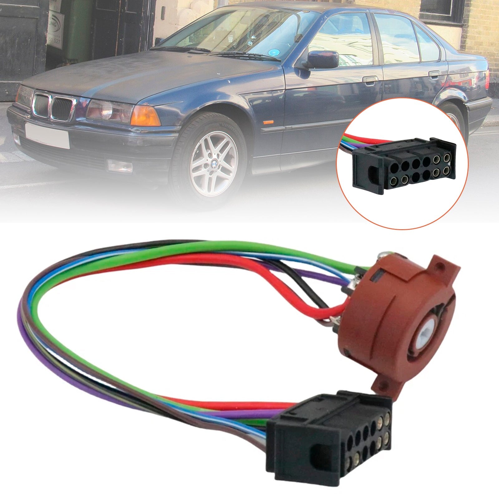 Contacteur d'allumage 61328360925 pour BMW 318i, 323i, 325i et 328i (1996-1998)