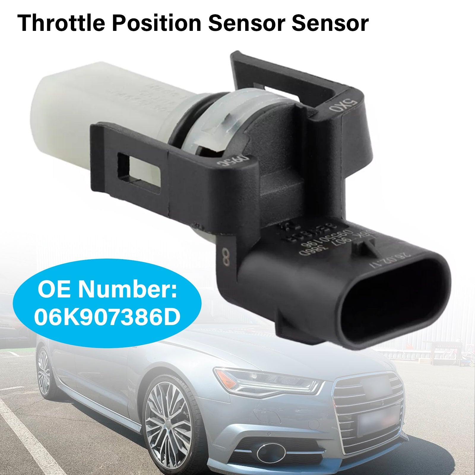 Sensore di controllo del collettore&Aspirazione motore 06K907386D per VW Golf Audi A4