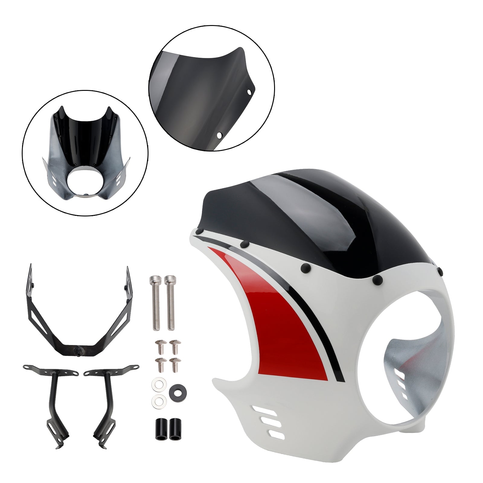 Parabrisas y carenado de faro para Yamaha XSR900 (2022-2025)