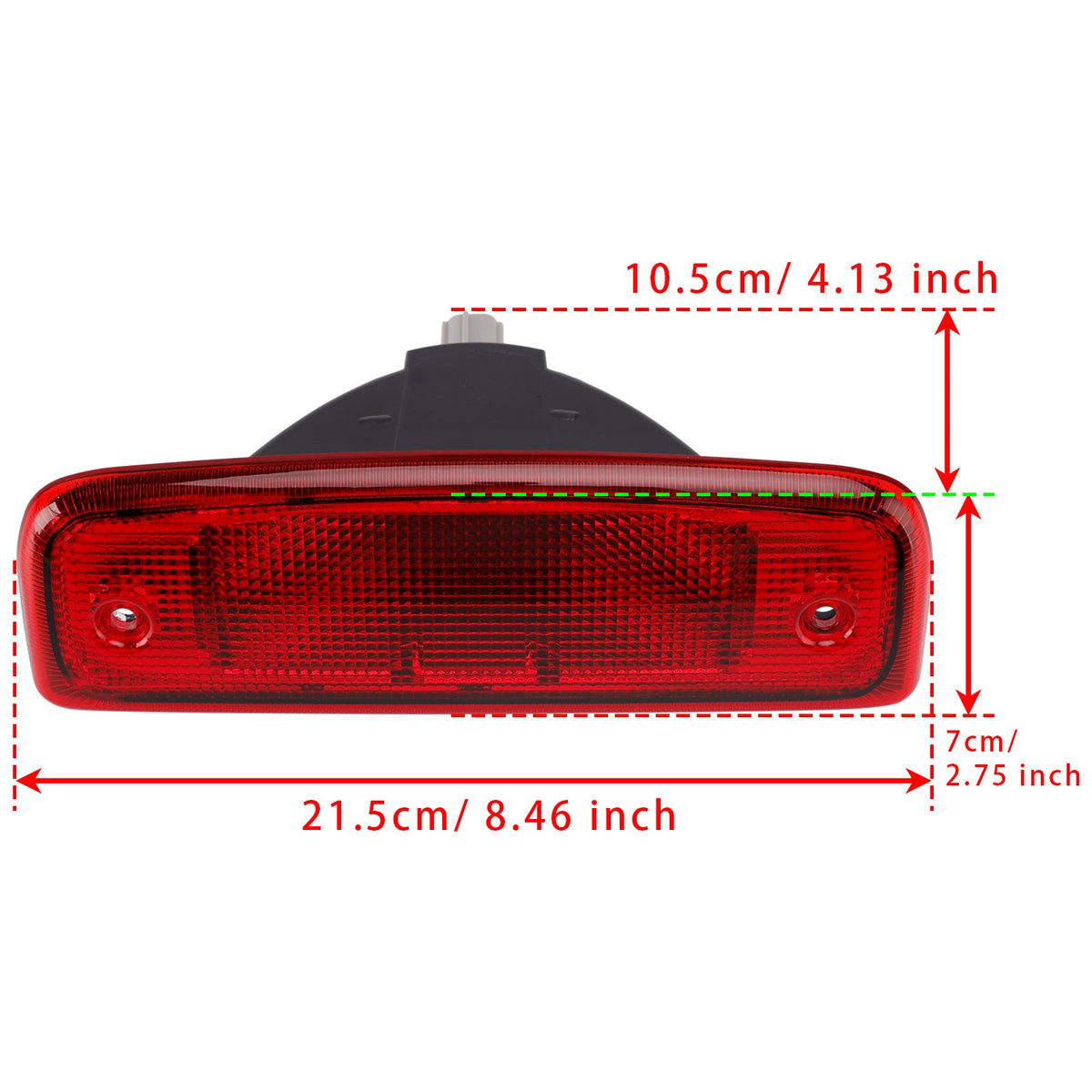 Troisième feu stop 923-153 pour Nissan NV1500 NV2500 NV3500 2012-2021