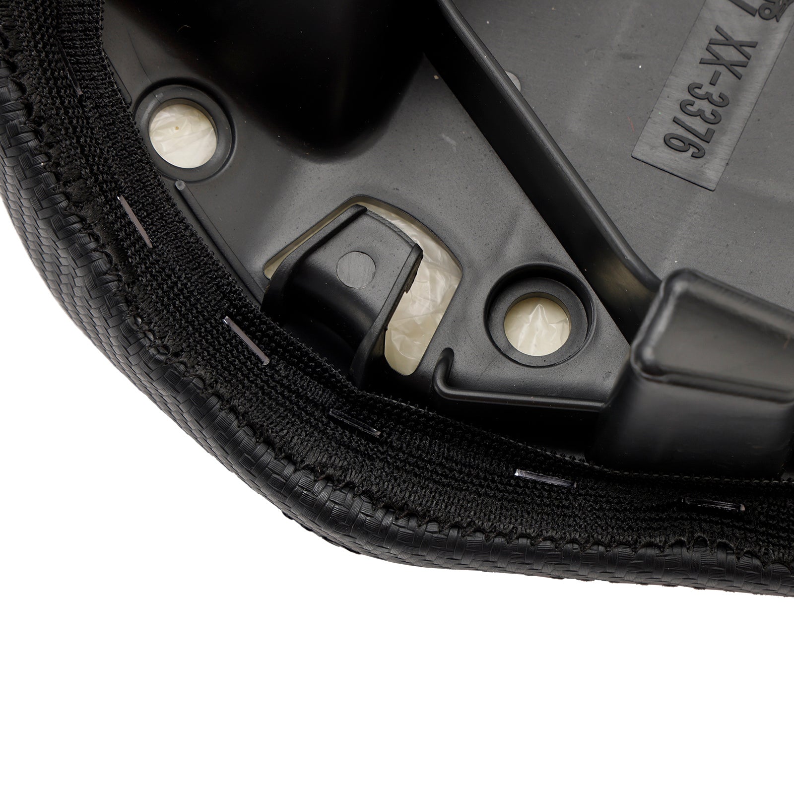 Cojín de asiento del pasajero trasero rojo para Honda CBR1000RR-R 2020, 2021, 2022 y 2023