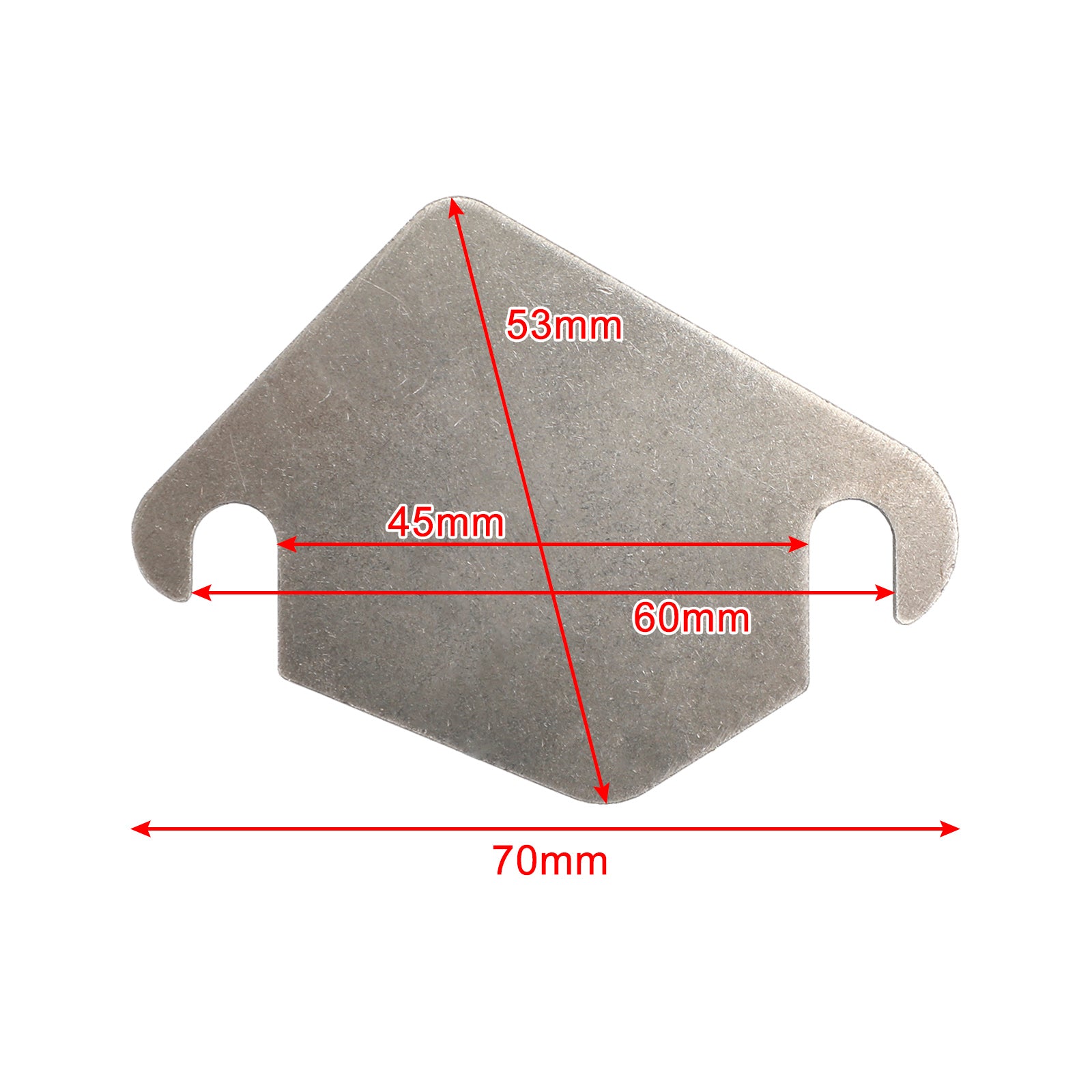 Plaque d'obturation de vanne EGR pour Ford Fiesta, Focus, C-Max et Fusion 1.4/1.6 TDCi BH