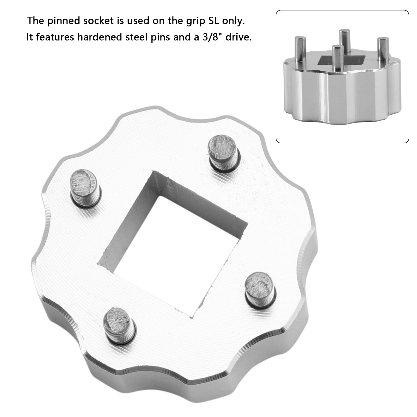 Douille à broches 2025 pour cartouche d'amortisseur FOX GRIP SL – Pour entretien/reconstruction