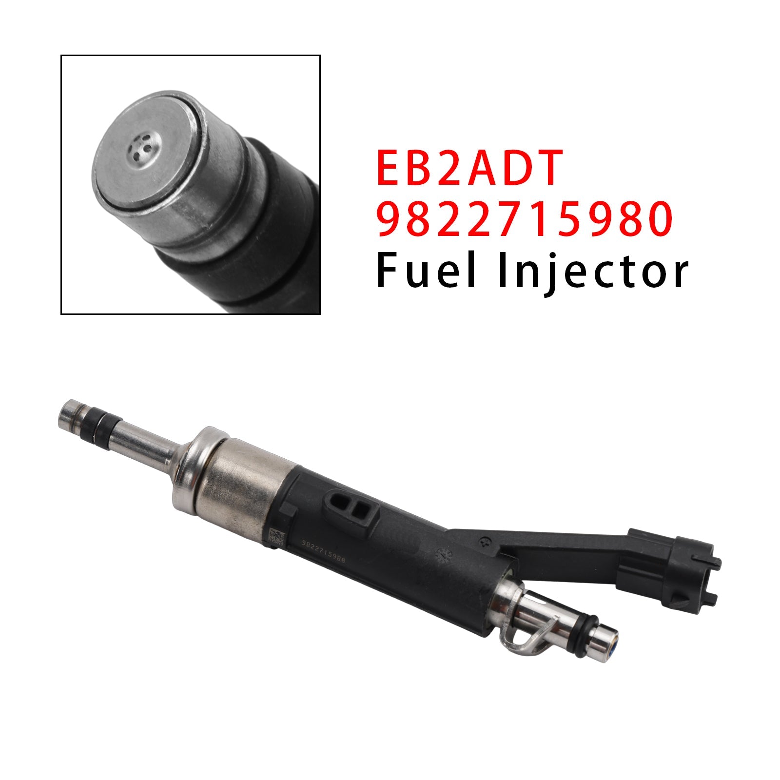 1x Wtryskiwacz Paliwa dla Citroen DS Peugeot Vauxhall 1.2 EB2ADT 9822715980