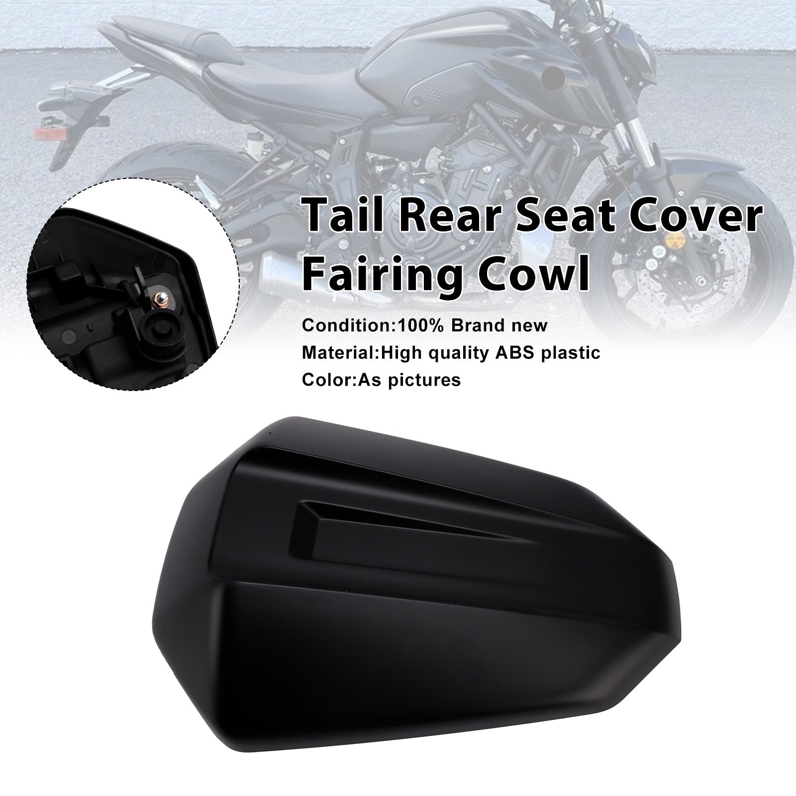 Carenatura posteriore e codino posteriore per Yamaha MT-07 MT07 (2025-2026)