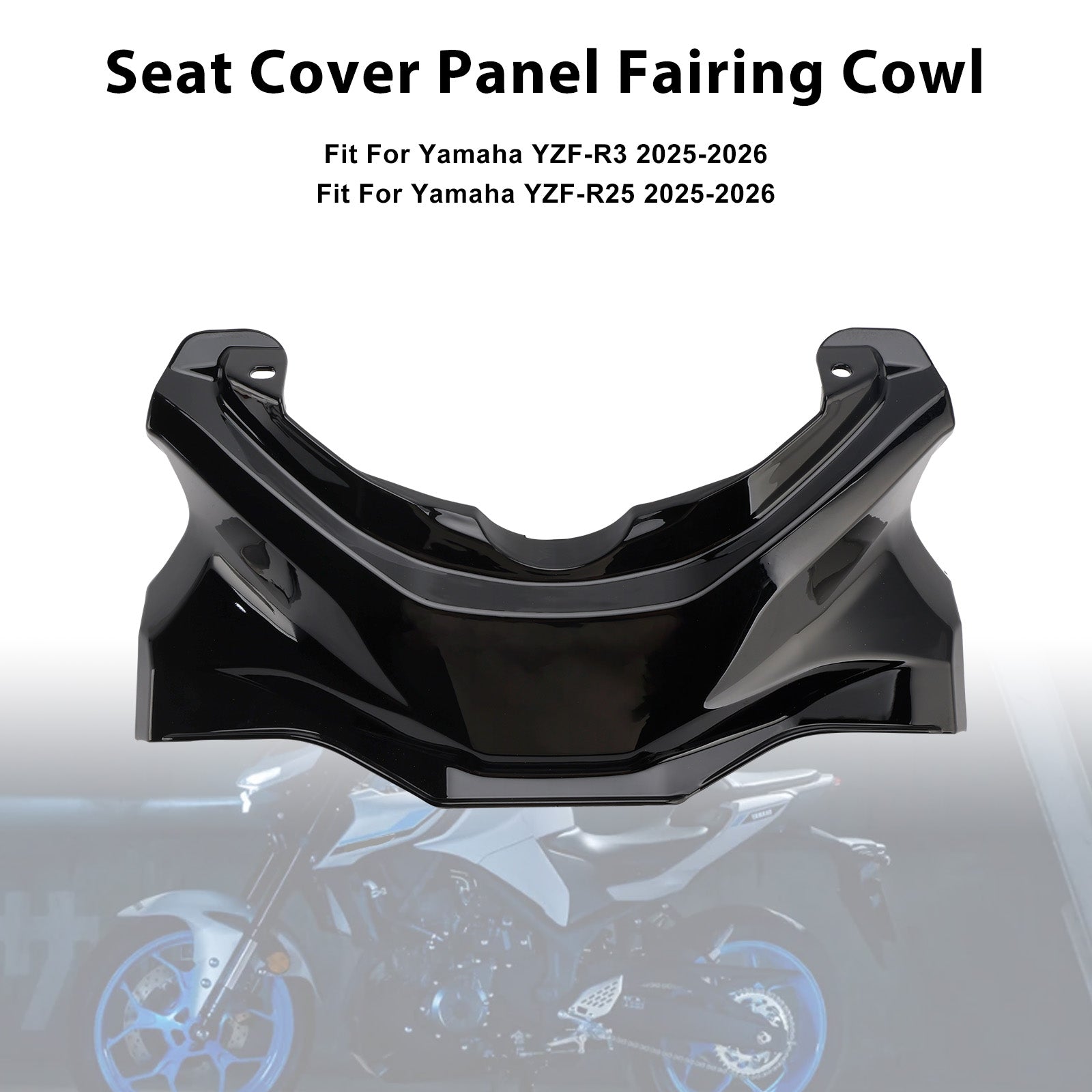 Carénage de selle Yamaha YZF-R3 R25 MT-03 2025-2026