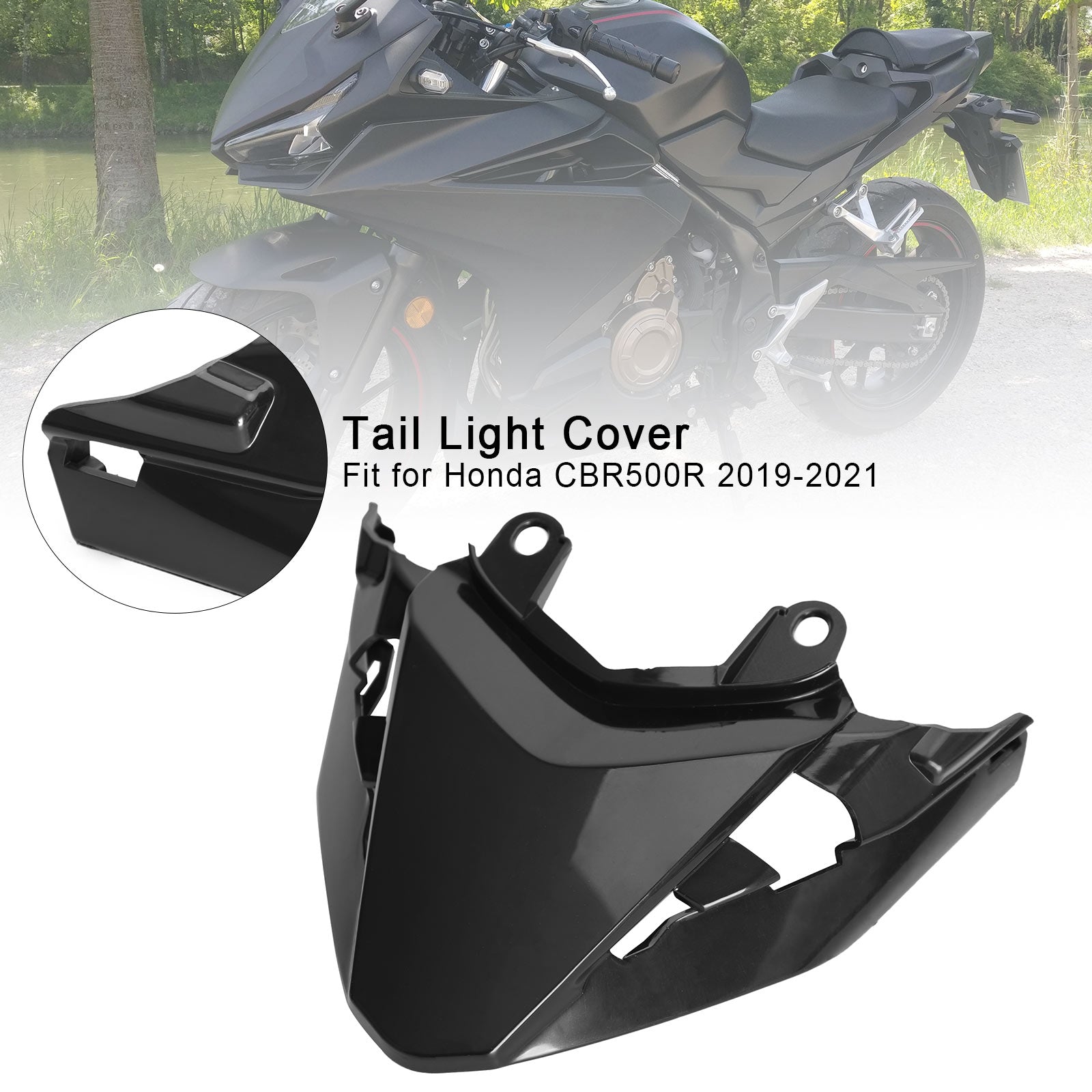 2019-2021 Honda CBR500R Kit de carénage de carrosserie moulage par injection non peint