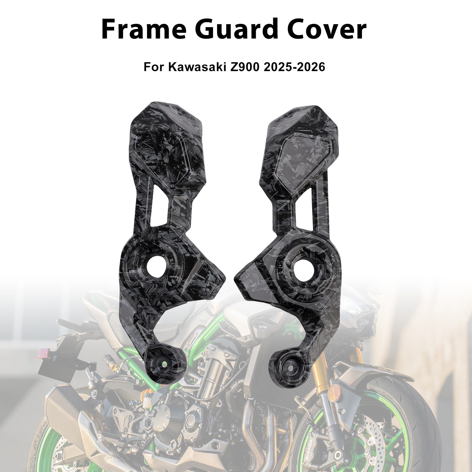 Carénage de protection latérale de cadre pour Kawasaki Z900 2025-2026