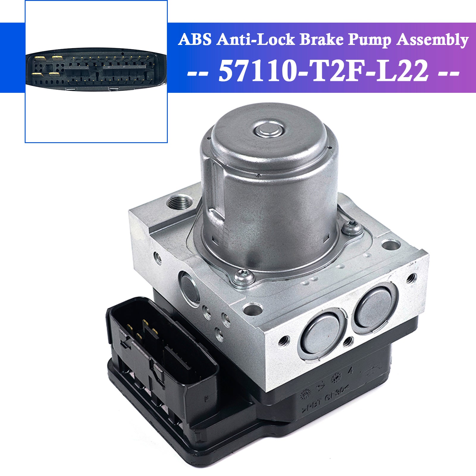 Pompa freno antibloccaggio ABS Set per Honda Sports Accord 2,4 L 2014 57110-T2F-L22