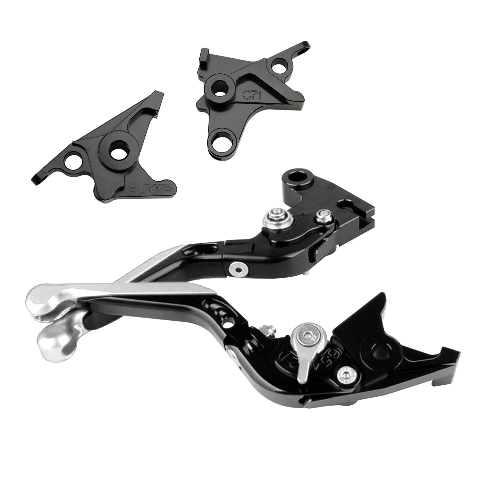 Levier de frein et d'embrayage réglable pour BMW R NINE T / PURE / RACER 2017-2023