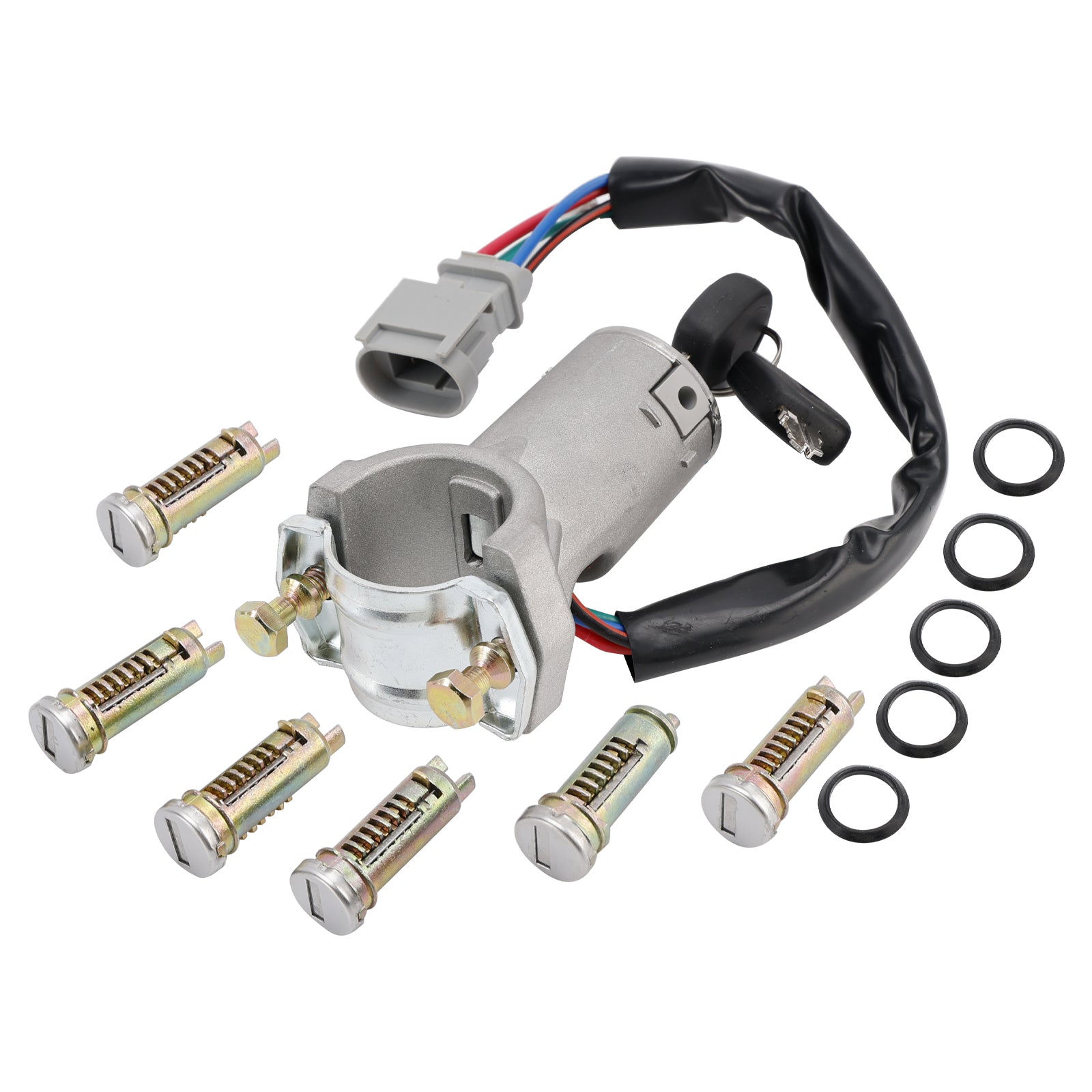 Vžigalna ključavnica za Iveco Daily 2000-2006 + 6 cilindrov ključavnice + ključ 2991727