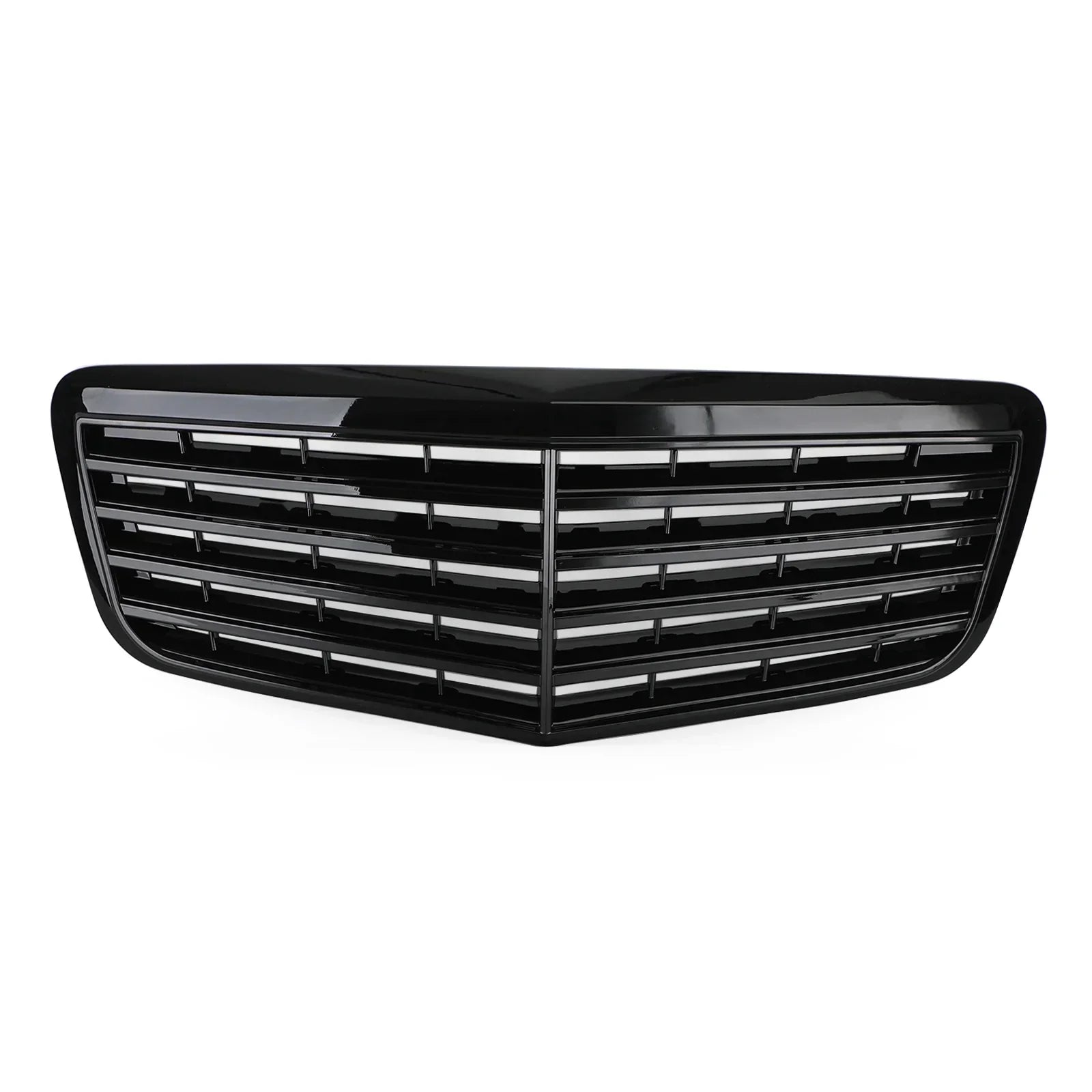 Grille de pare-chocs avant AMG noir brillant pour Mercedes-Benz W211 E350 500 2007-2009