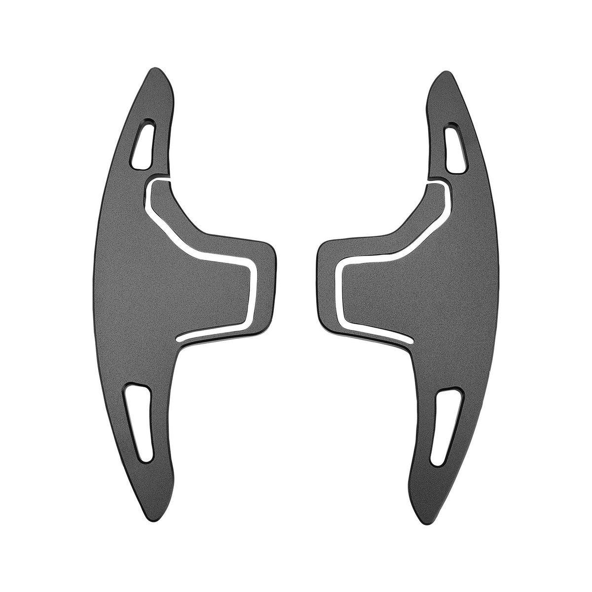 Stuurschakelpaddles voor Kia K5 2016-2019, zwart aluminium