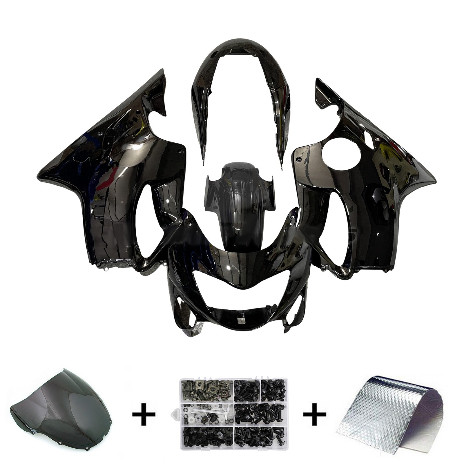 Injectie kuip kit carrosserie plastic abs voor Honda CBR600 F4 1999-2000