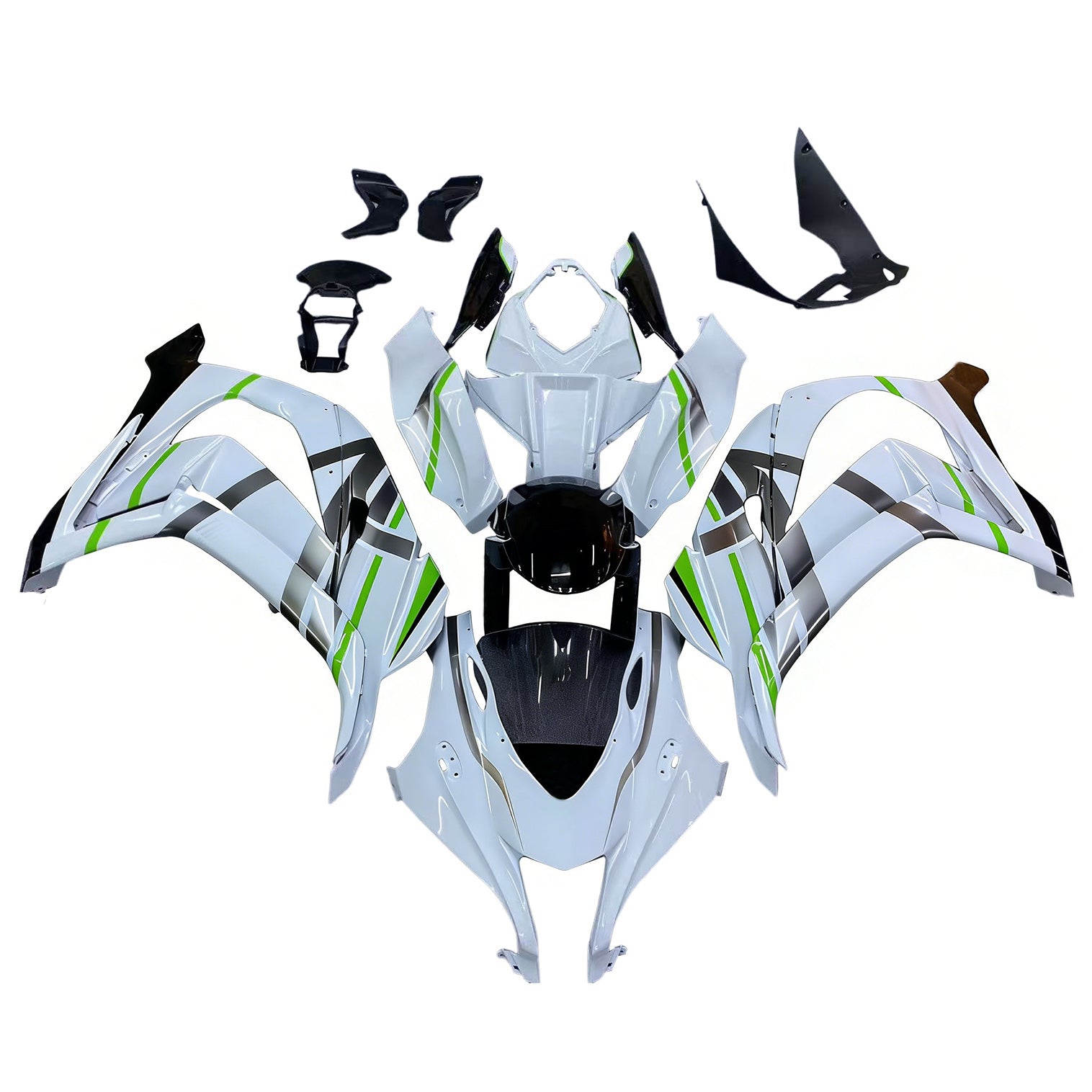 Kit de carénage injecté en plastique ABS pour Kawasaki ZX10R 2016-2020